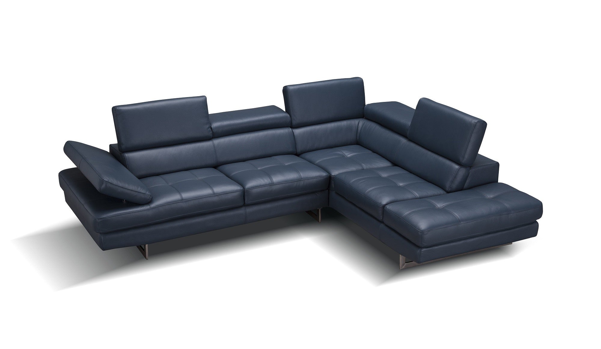 Avelino Modern Italian Leather Sectional J&M- A761
