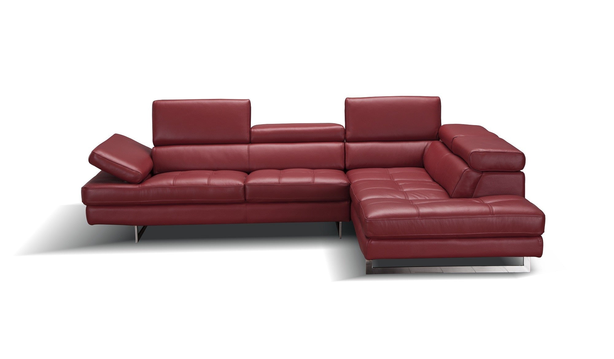 Avelino Modern Italian Leather Sectional J&M- A761