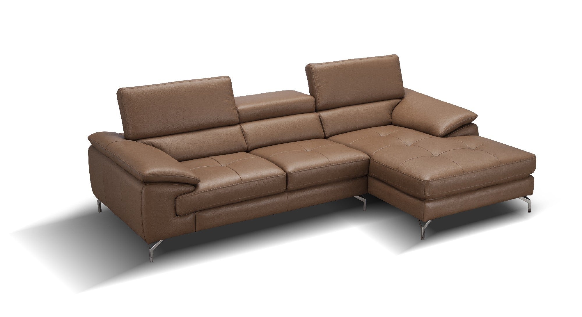 Lucente Premium Leather Sectional J&M- A973b