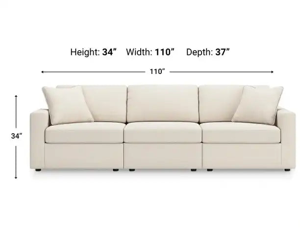 Modmax 3 Piece Modular Sofa - Best Buy Furniture