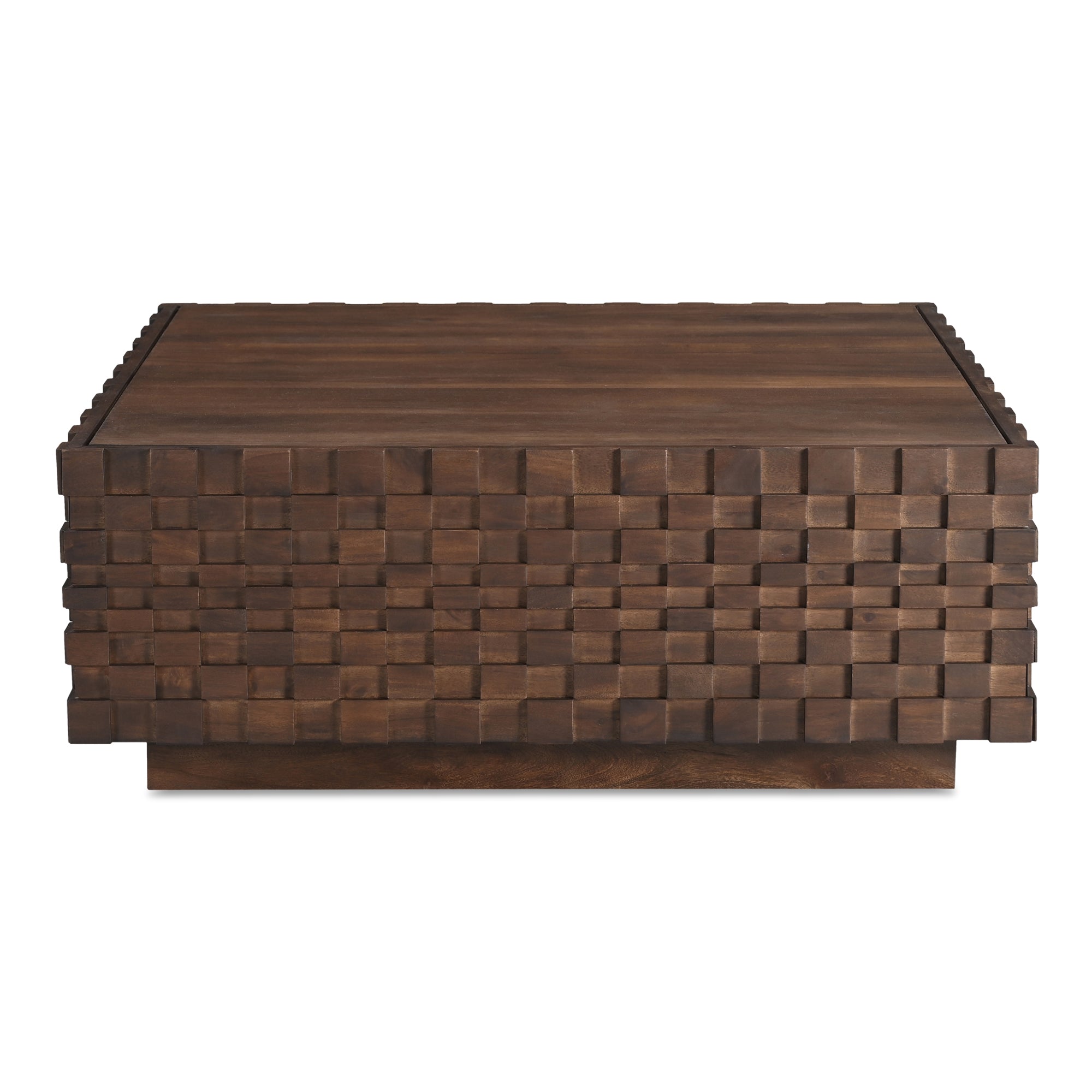 Easton Storage Coffee Table Brown - Moes Home