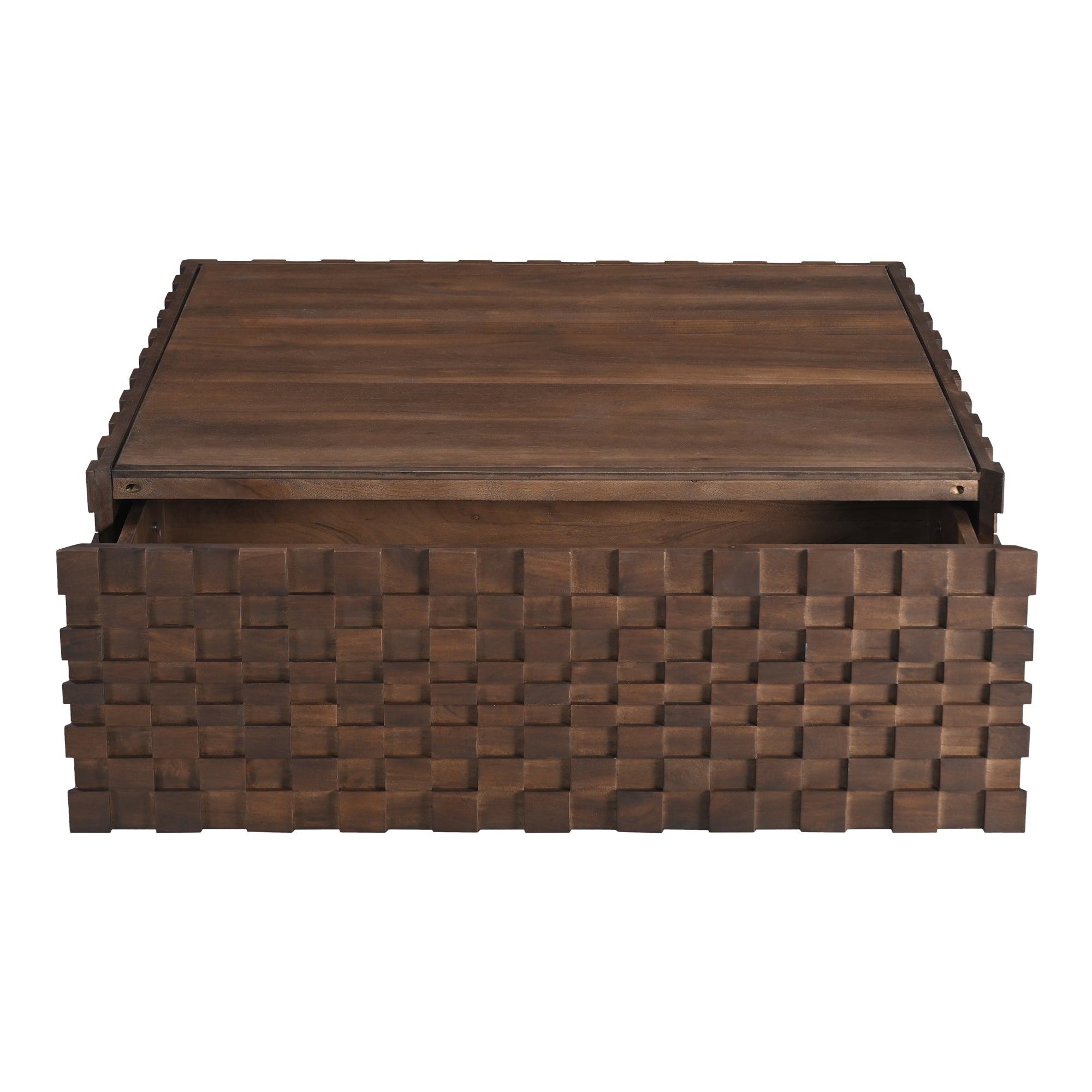 Easton Storage Coffee Table Brown - Moes Home