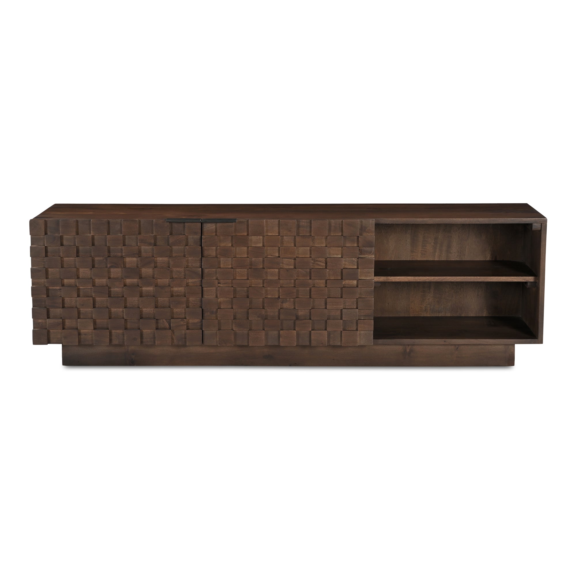 Easton Media Cabinet Brown - Moes Home