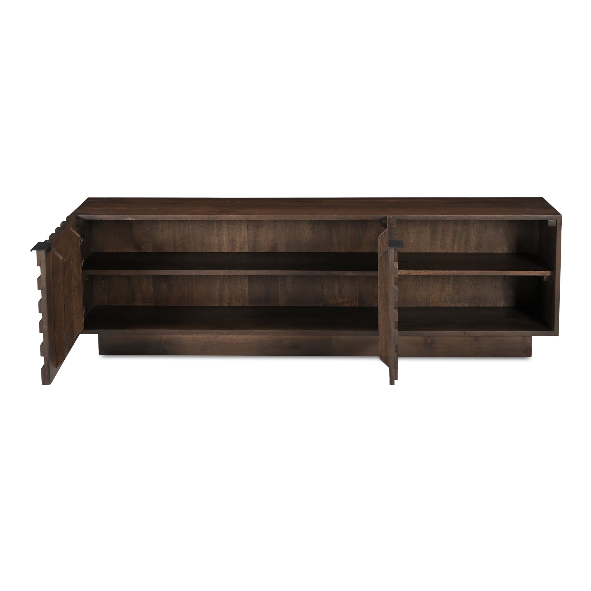 Easton Media Cabinet Brown - Moes Home