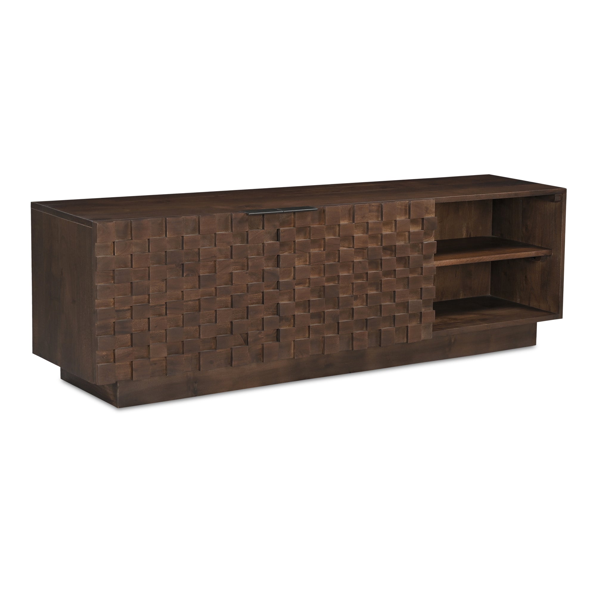 Easton Media Cabinet Brown - Moes Home