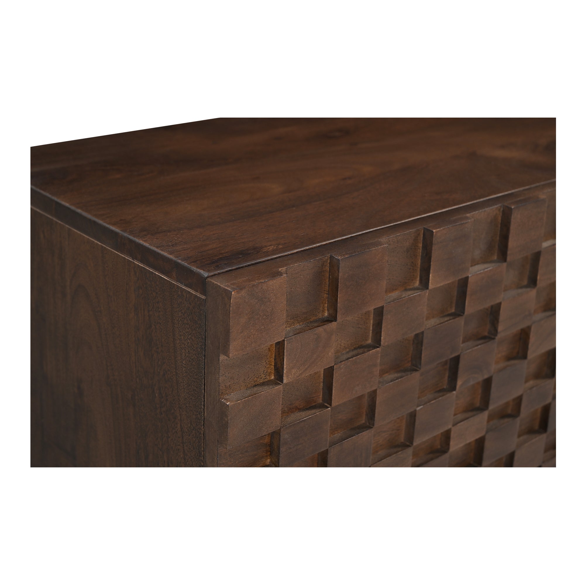 Easton Media Cabinet Brown - Moes Home