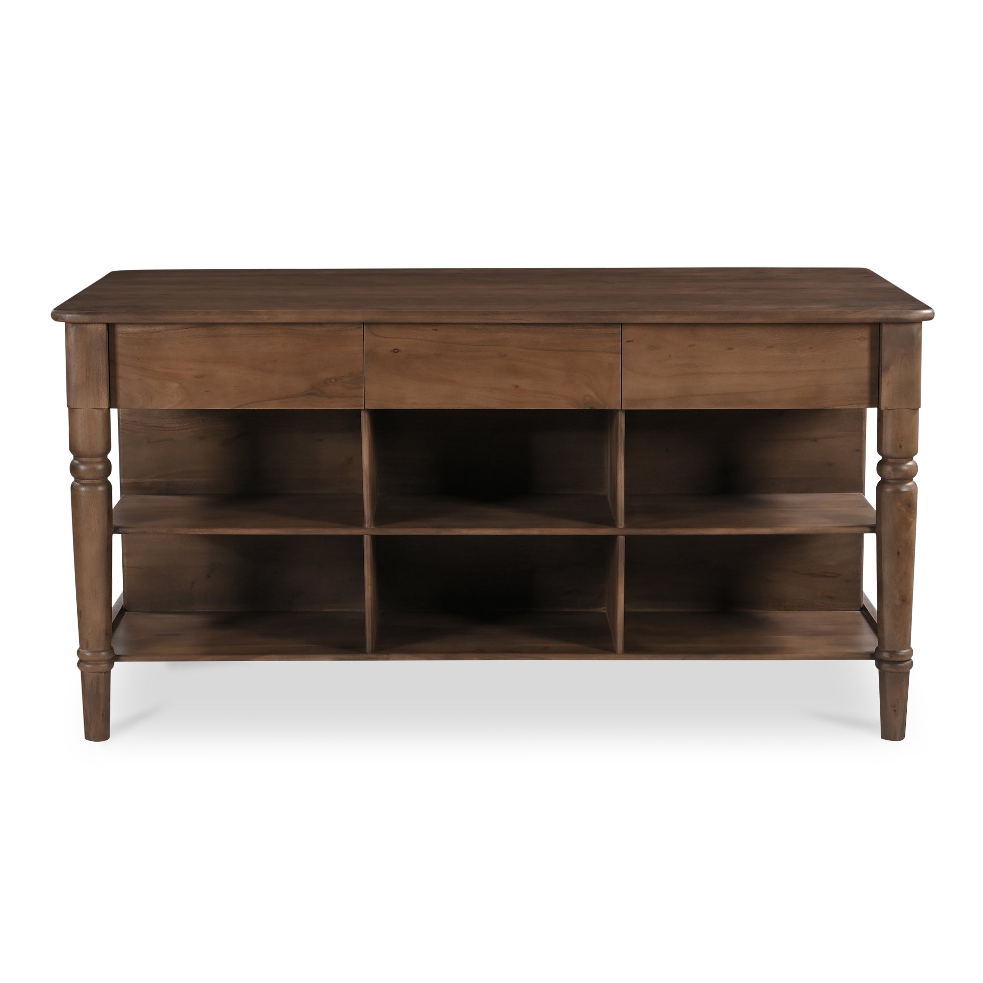 Russet Kitchen Island Brown - Moes Home