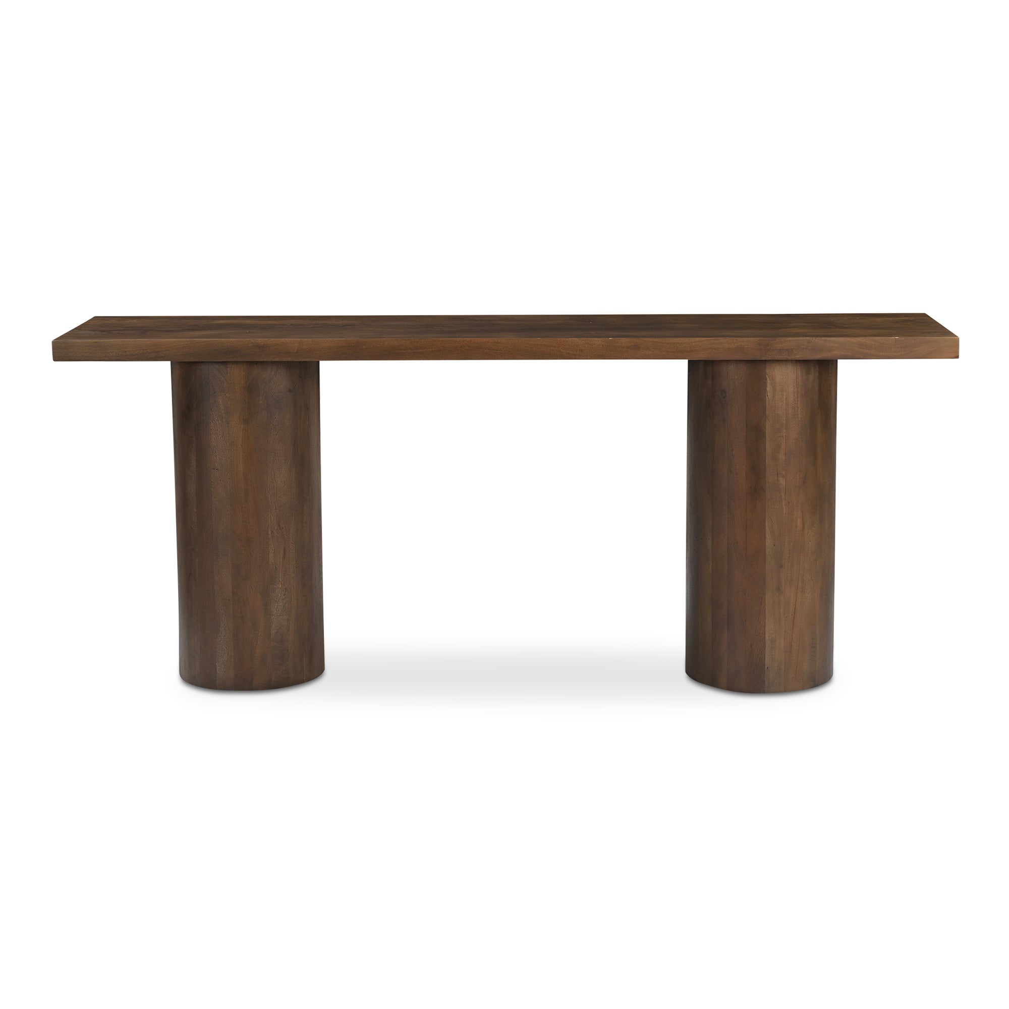 Hadley Console Table Warm Brown - Moes Home