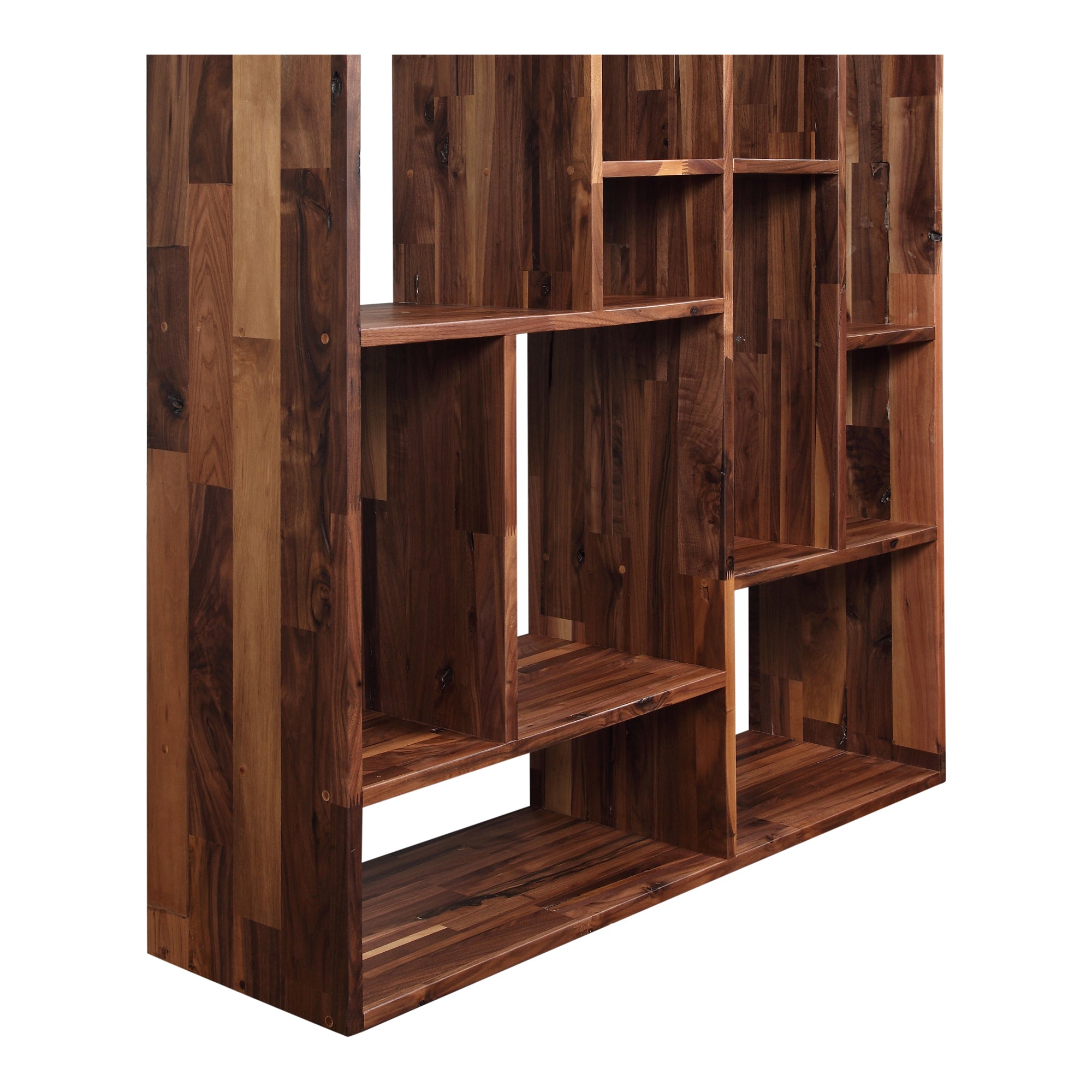 Redemption Shelf Walnut Brown - Moes Home