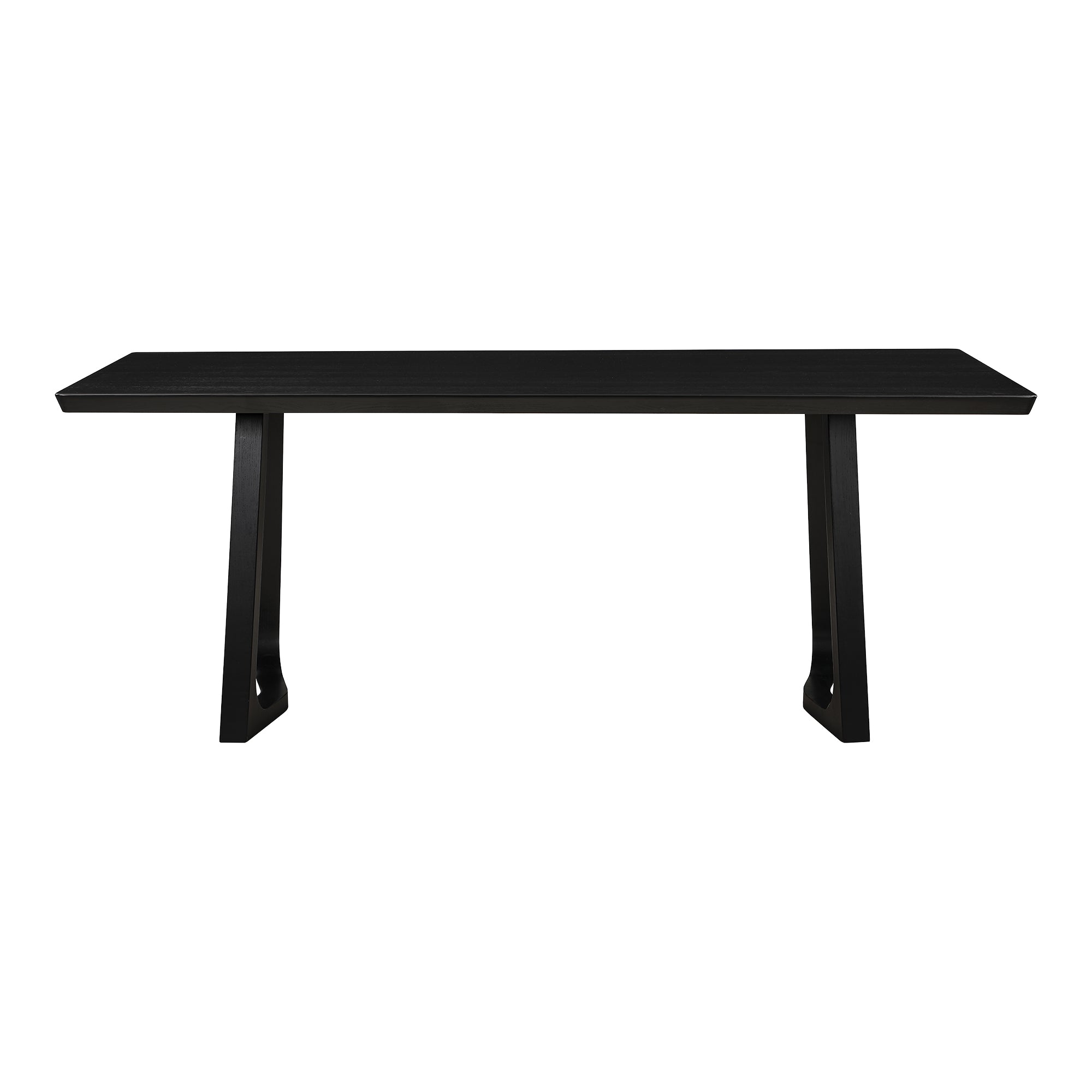 Silas Dining Table Black Ash - Moes Home