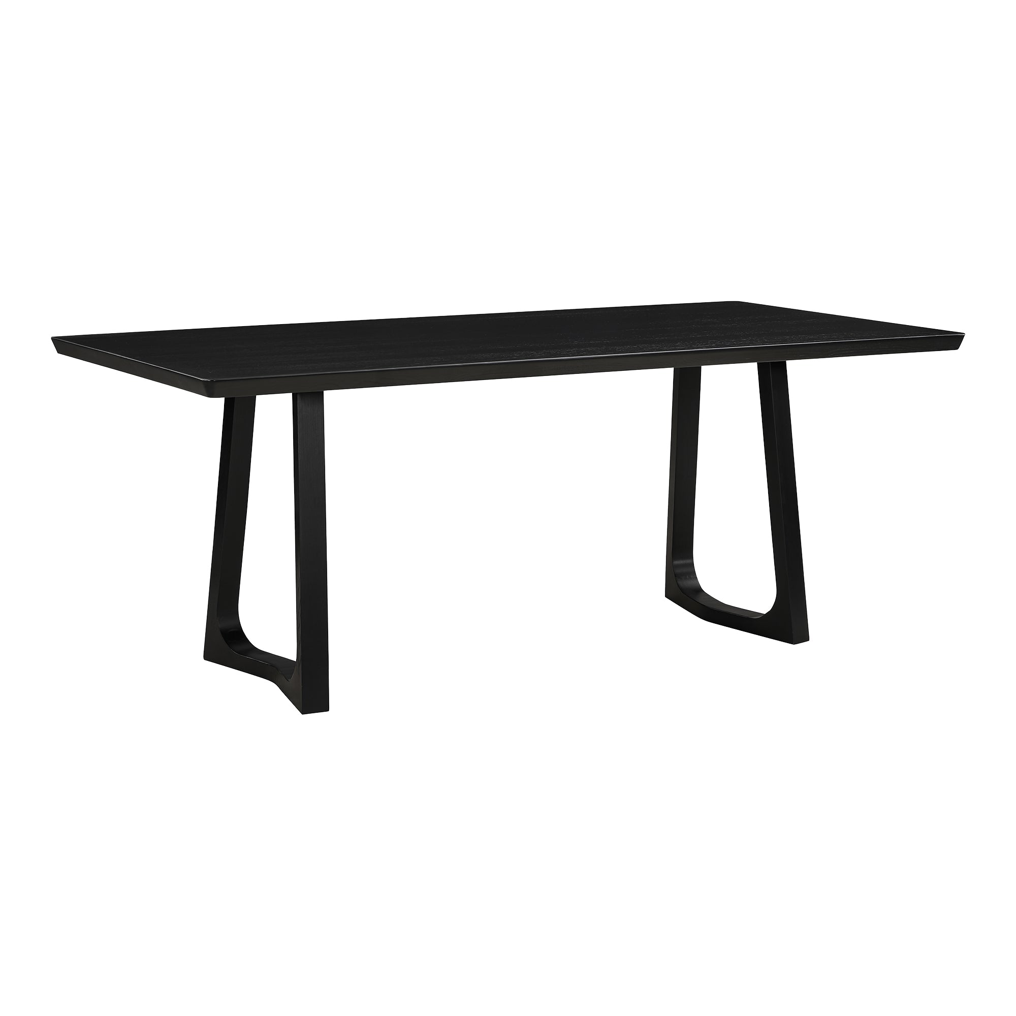 Silas Dining Table Black Ash - Moes Home