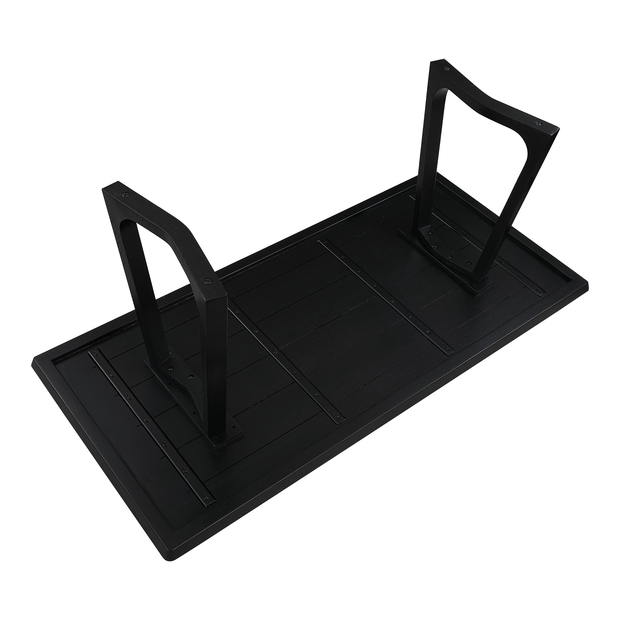 Silas Dining Table Black Ash - Moes Home