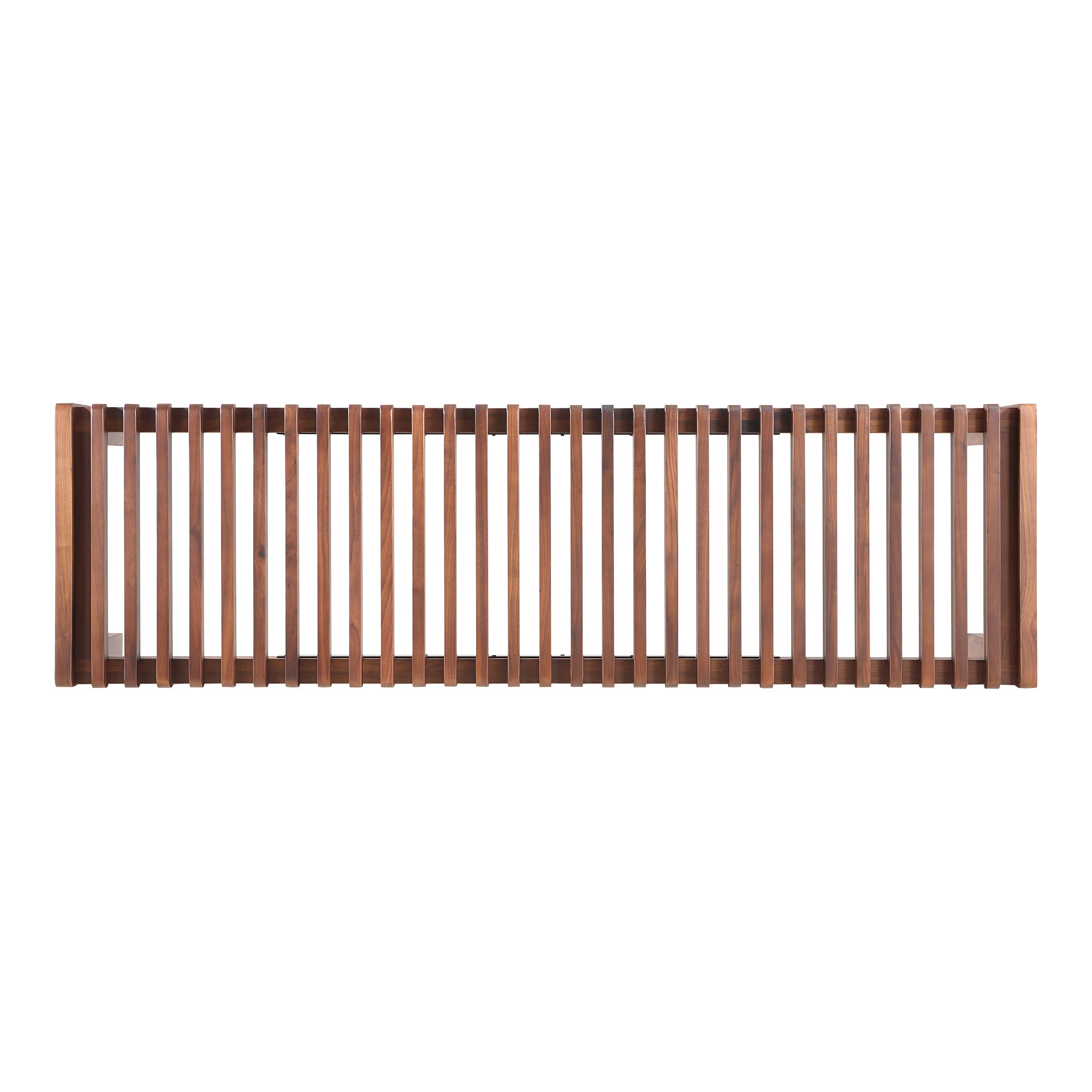 Rohe Bench Walnut Brown - Moes Home