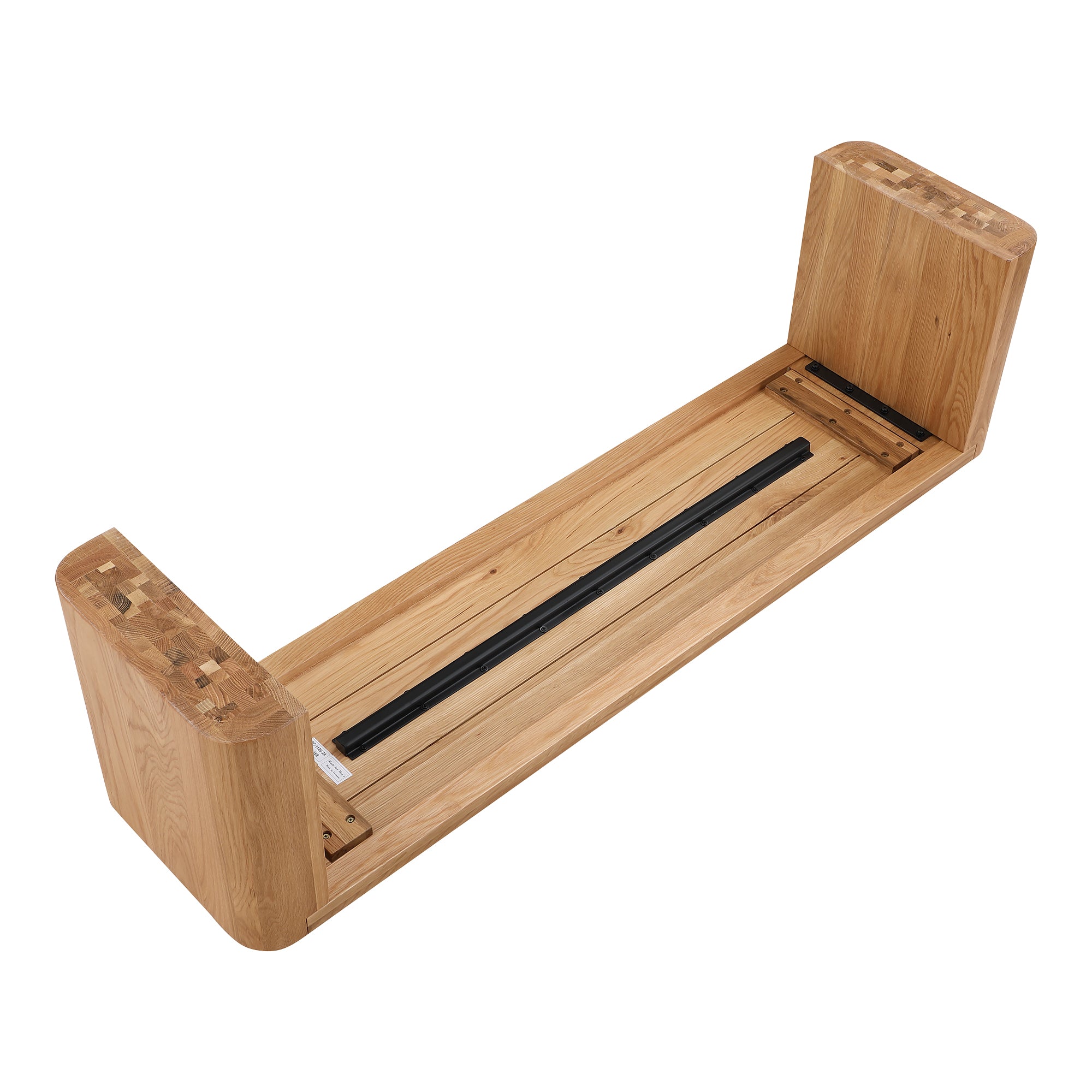 Post Small Dining Bench Black