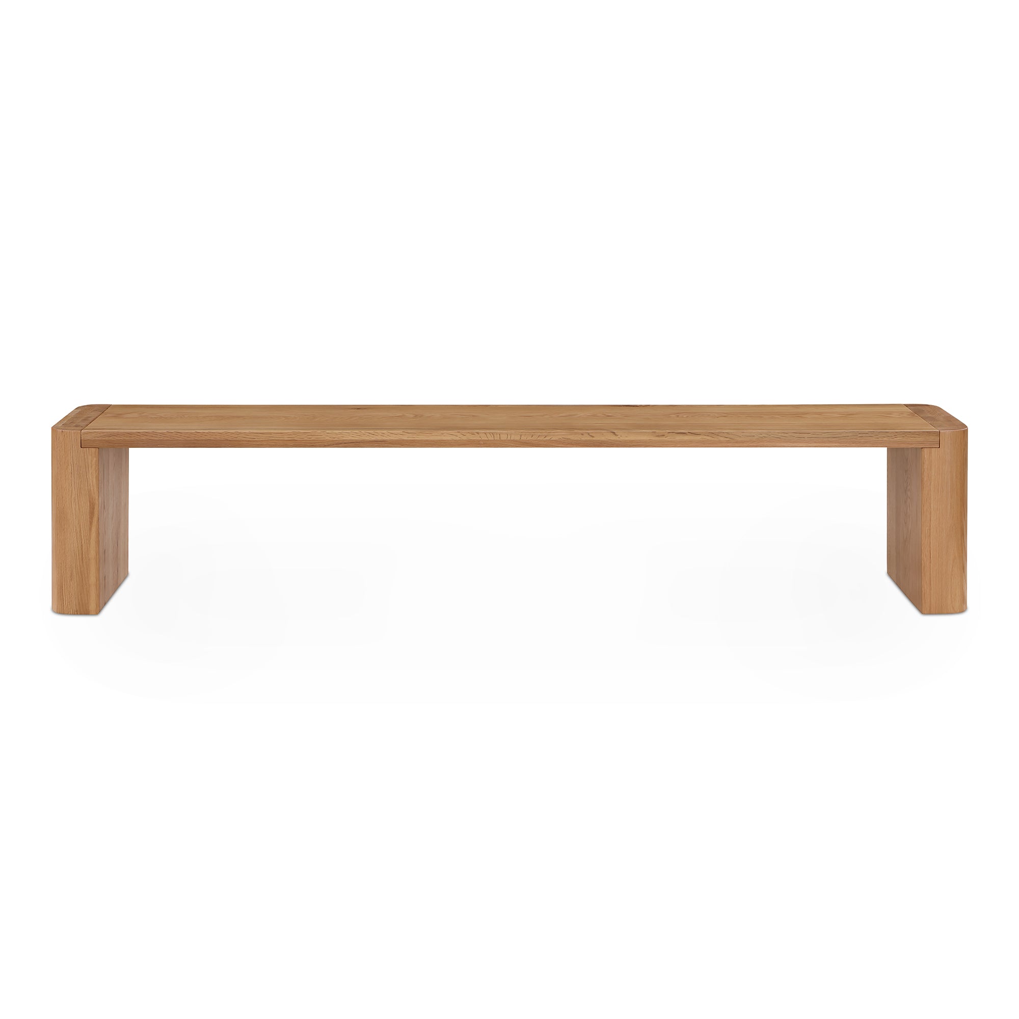 Post Large Dining Bench Black