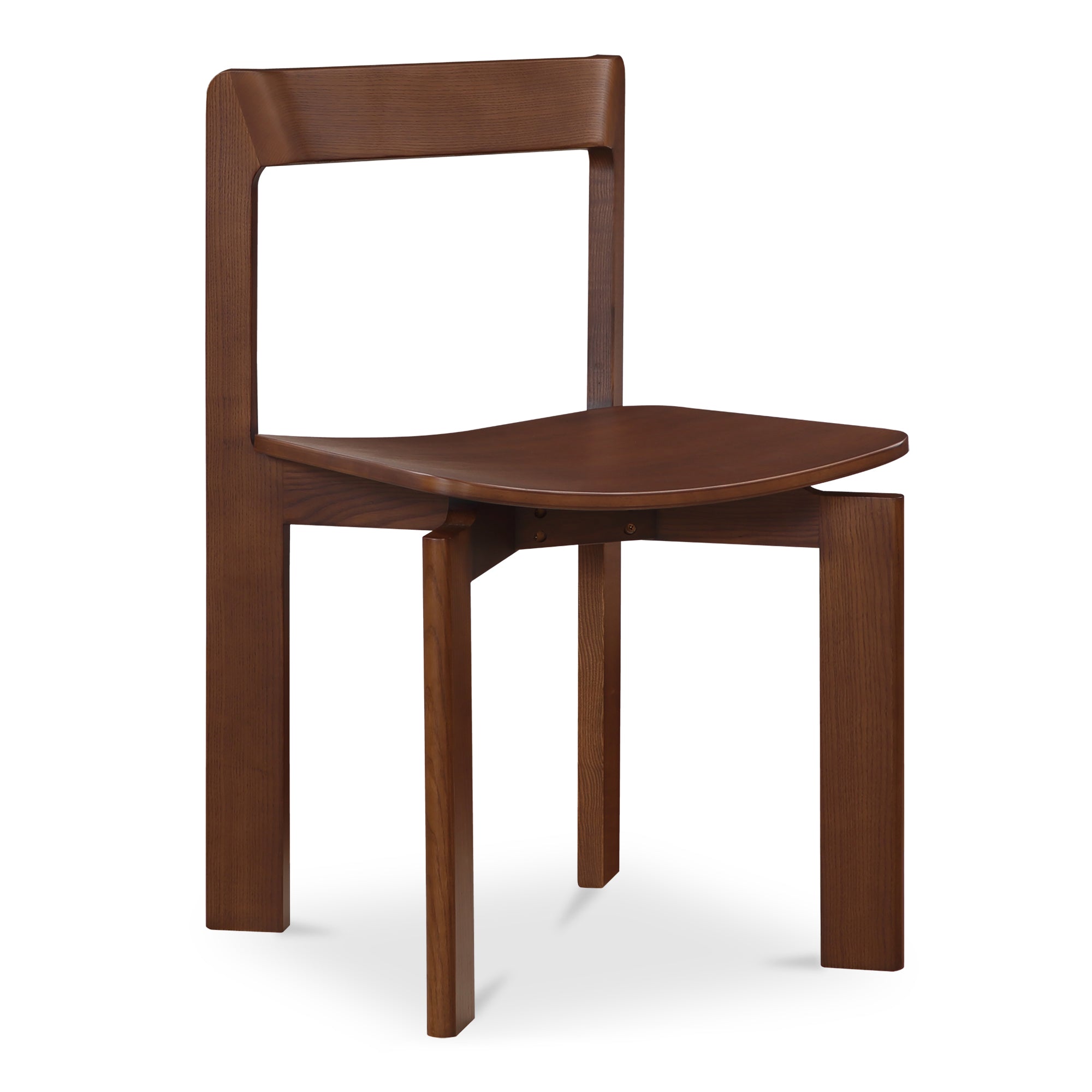 Daifuku Dining Chair Brown – Set Of Two - Moes Home