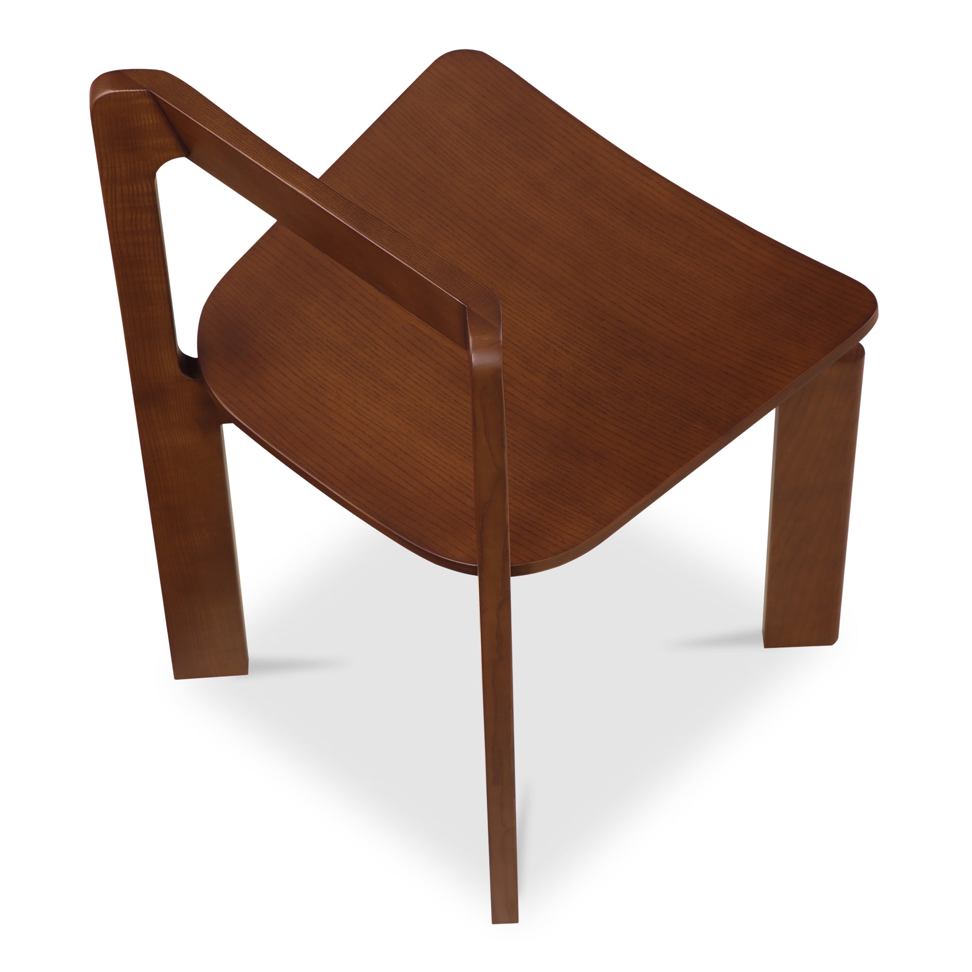 Daifuku Dining Chair Brown – Set Of Two - Moes Home