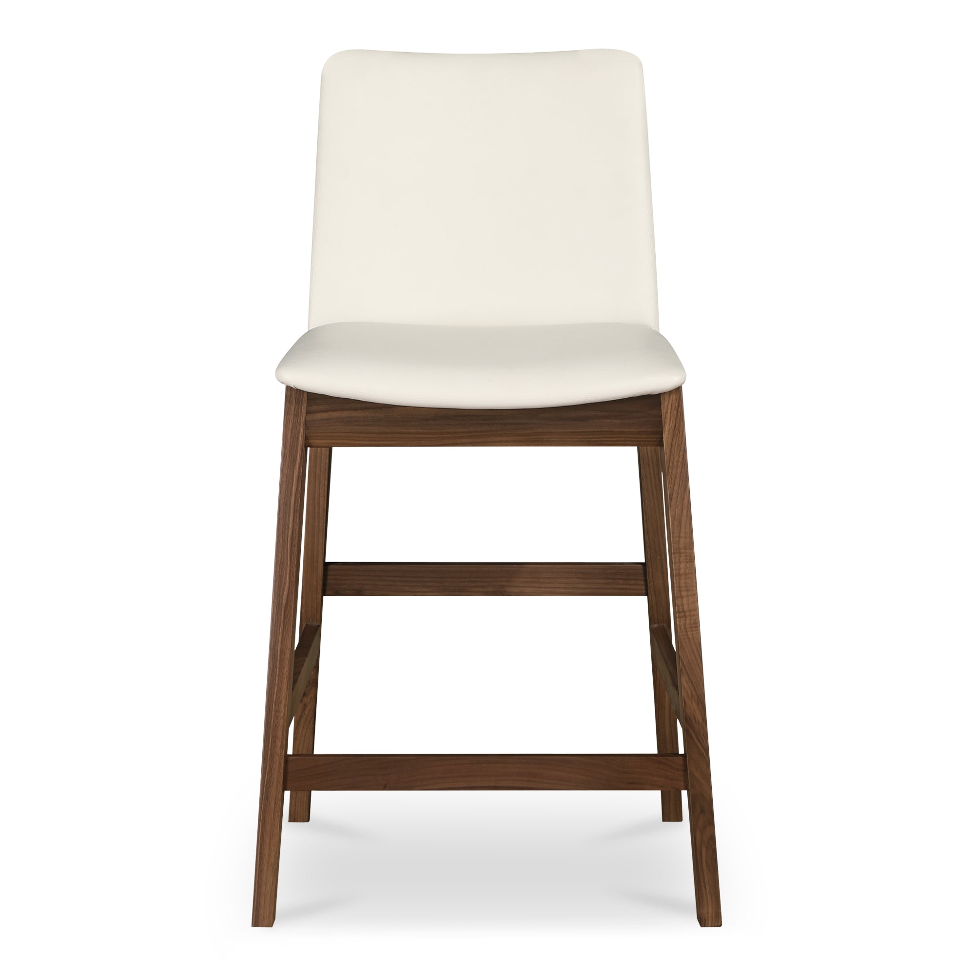 Deco Counter Stool White PVC - Moes Home