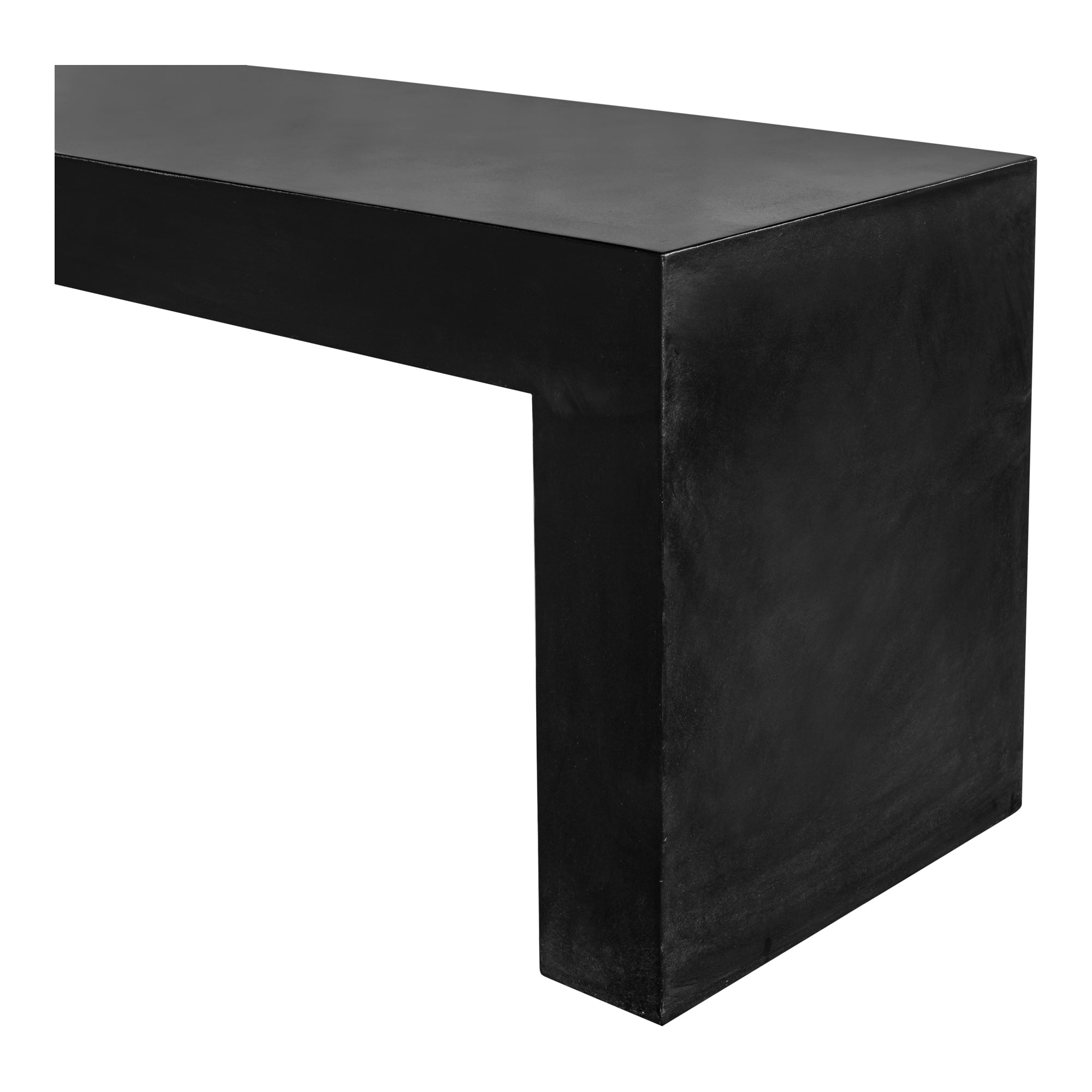 Lazarus Outdoor Bench Dark Grey