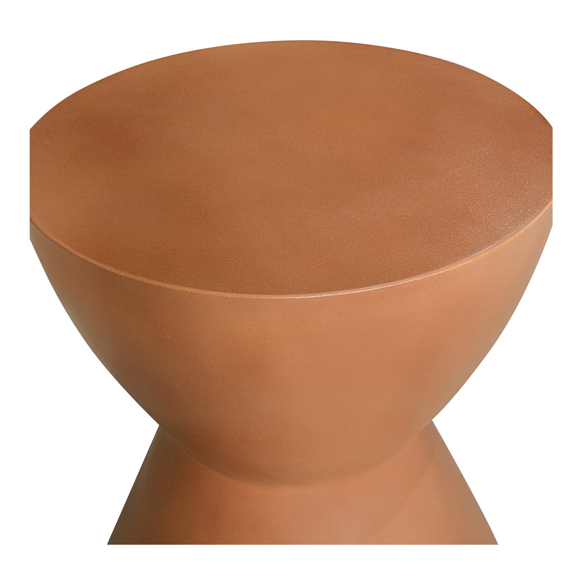 Hourglass Outdoor Stool Black