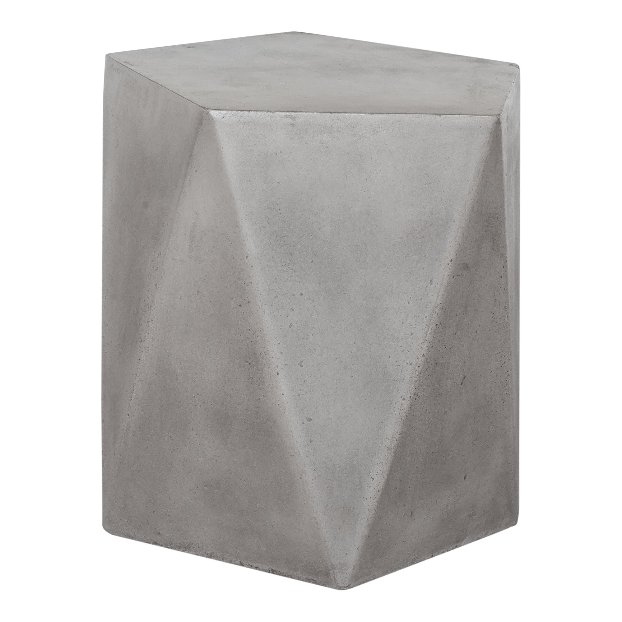 Gem Outdoor Stool Grey - Moes Home