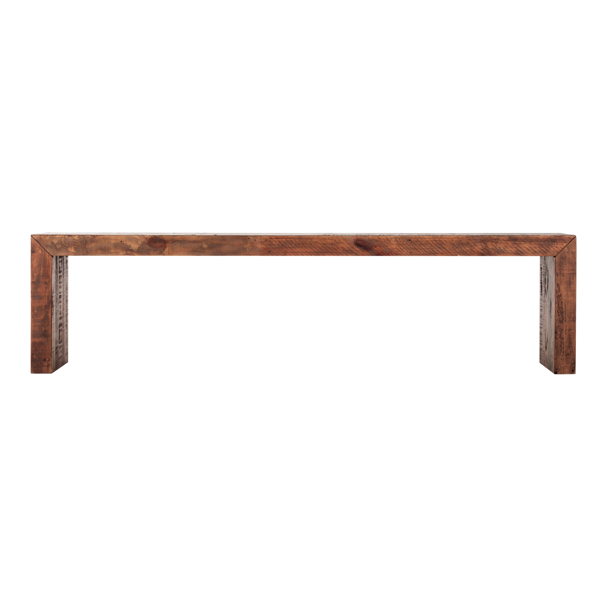 Vintage Large Bench Light Brown - Moes Home
