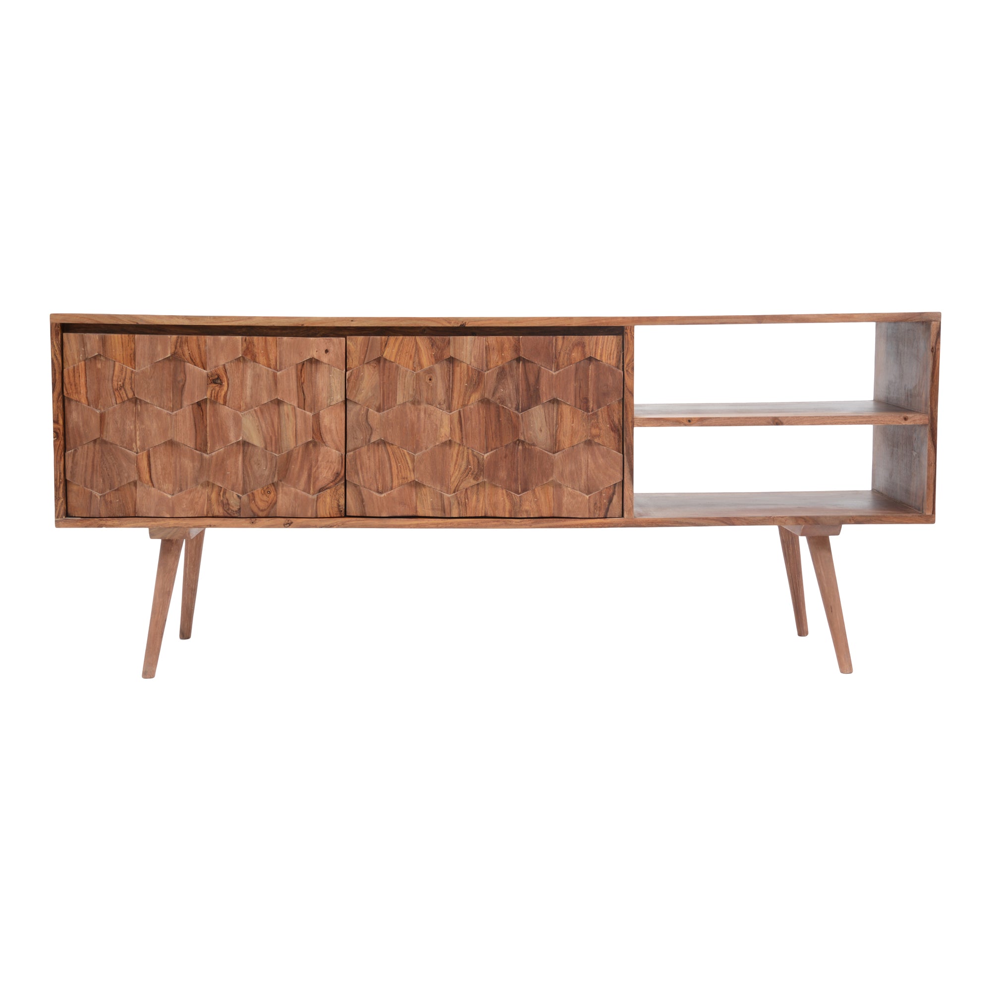O2 TV Cabinet Natural - Moes Home