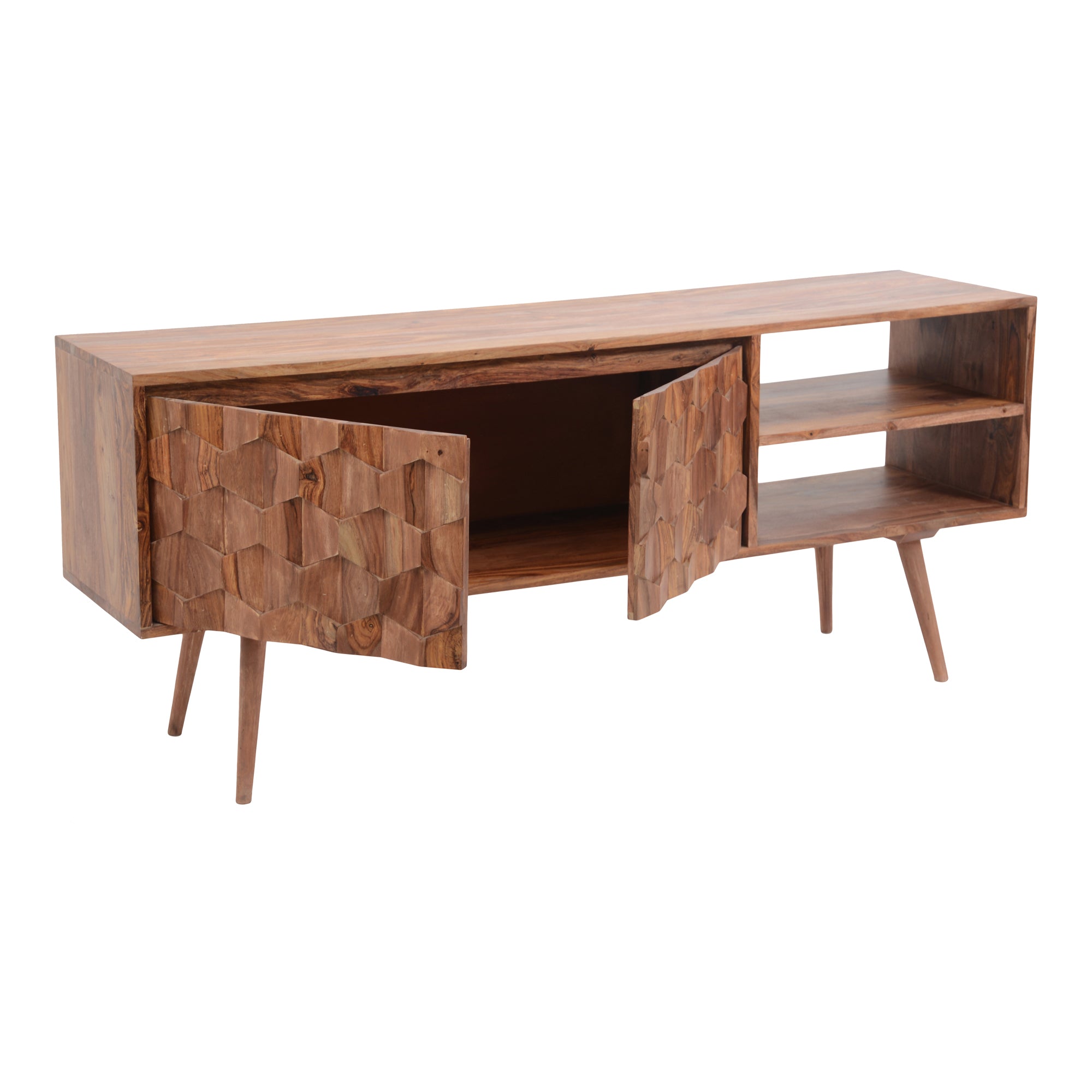 O2 TV Cabinet Natural - Moes Home