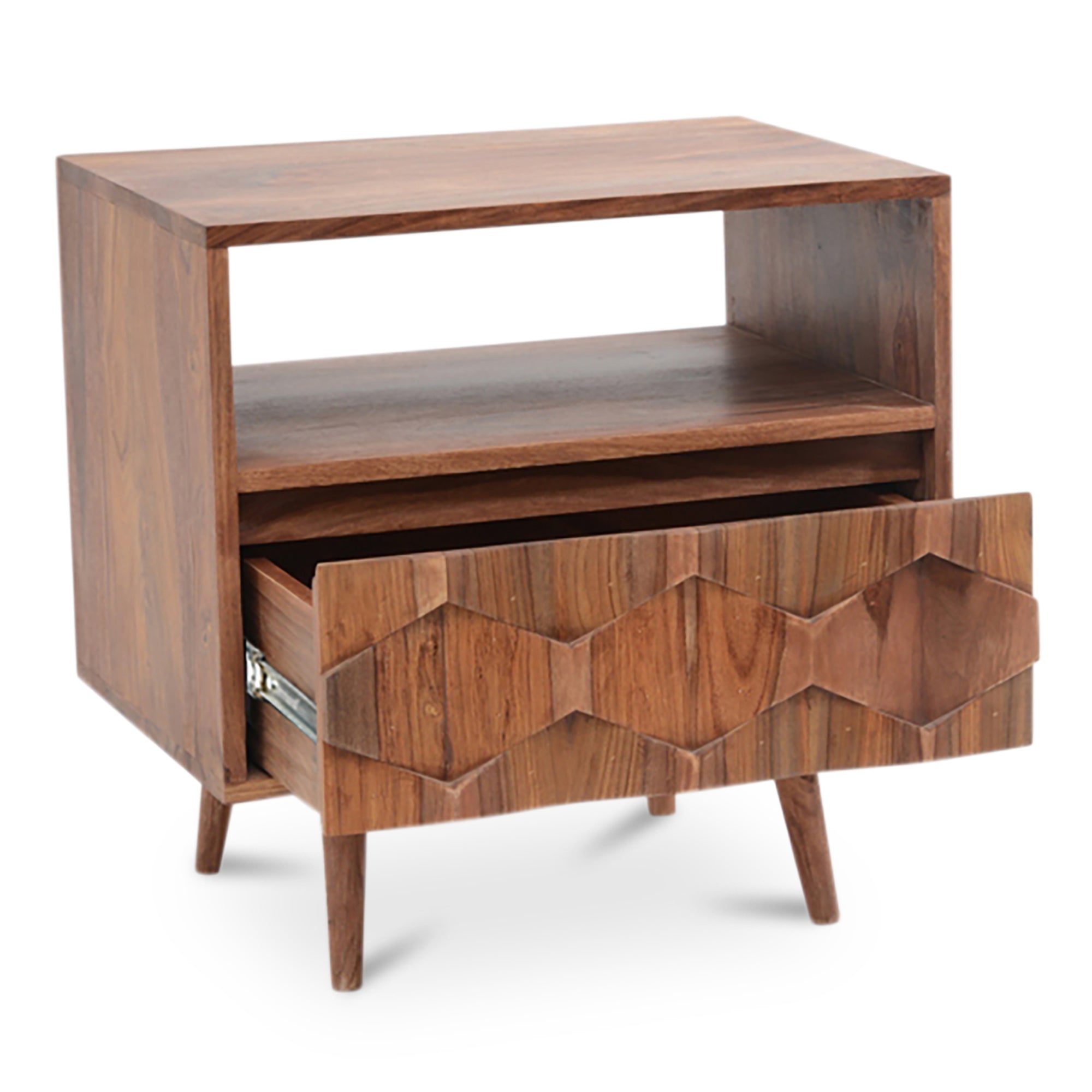 O2 Nightstand Natural - Moes Home
