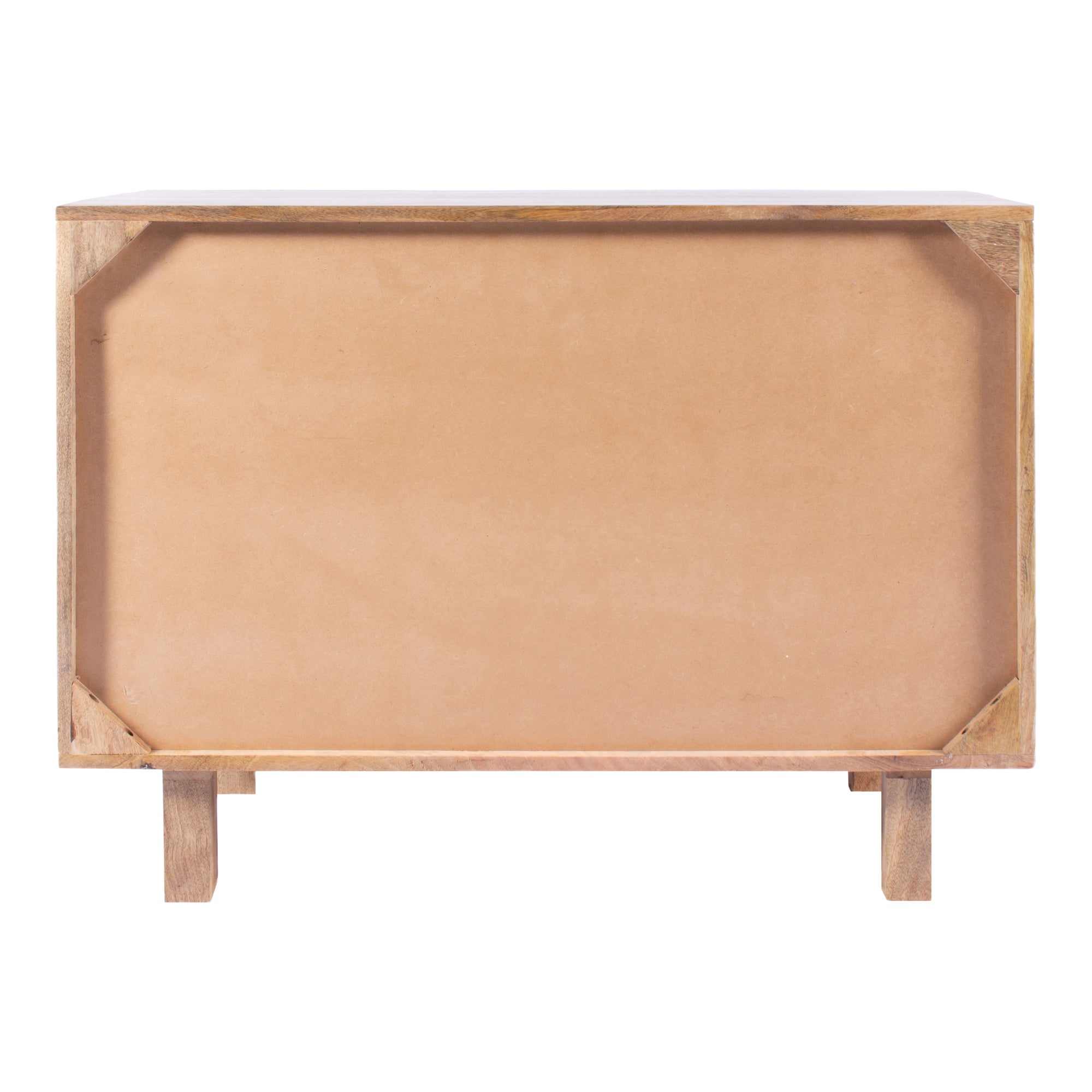 Ashton 3 Drawer Chest Natural - Moes Home