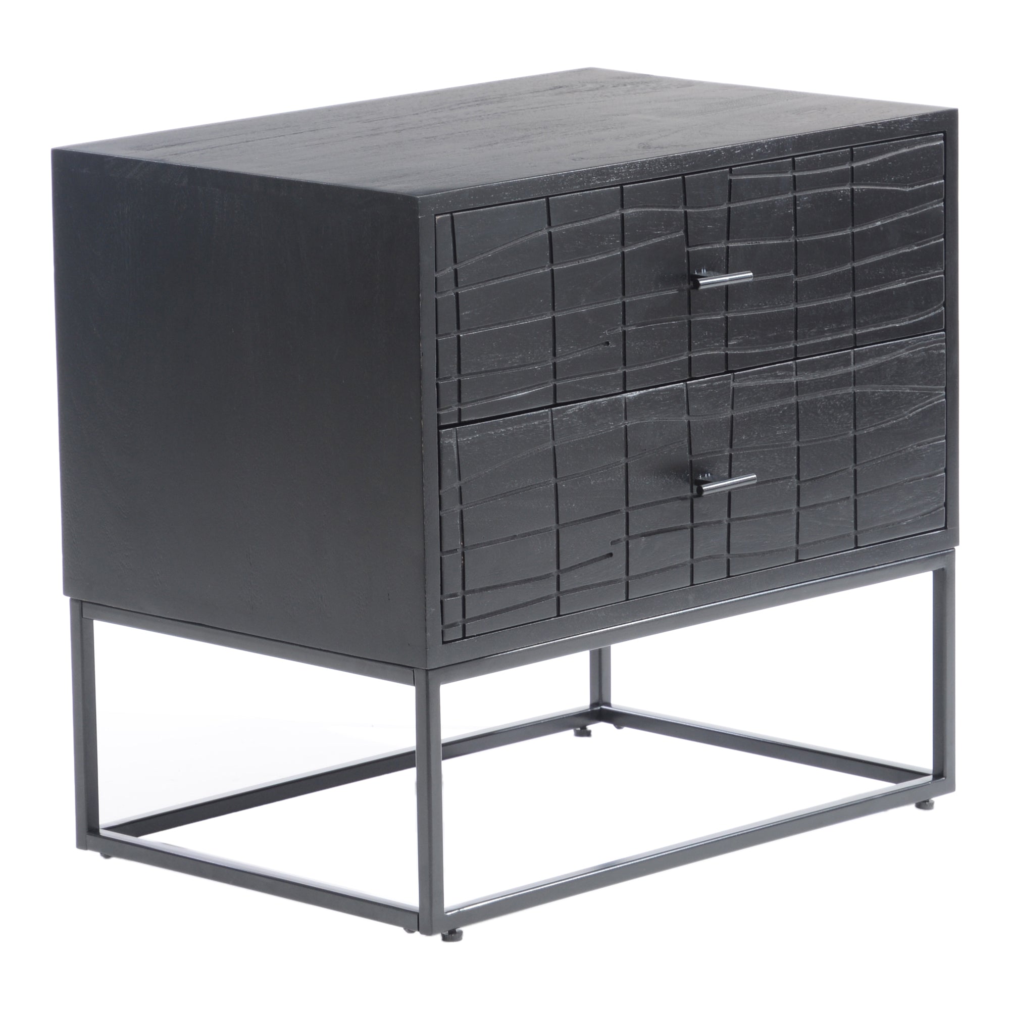 Atelier Nighstand Black - Moes Home