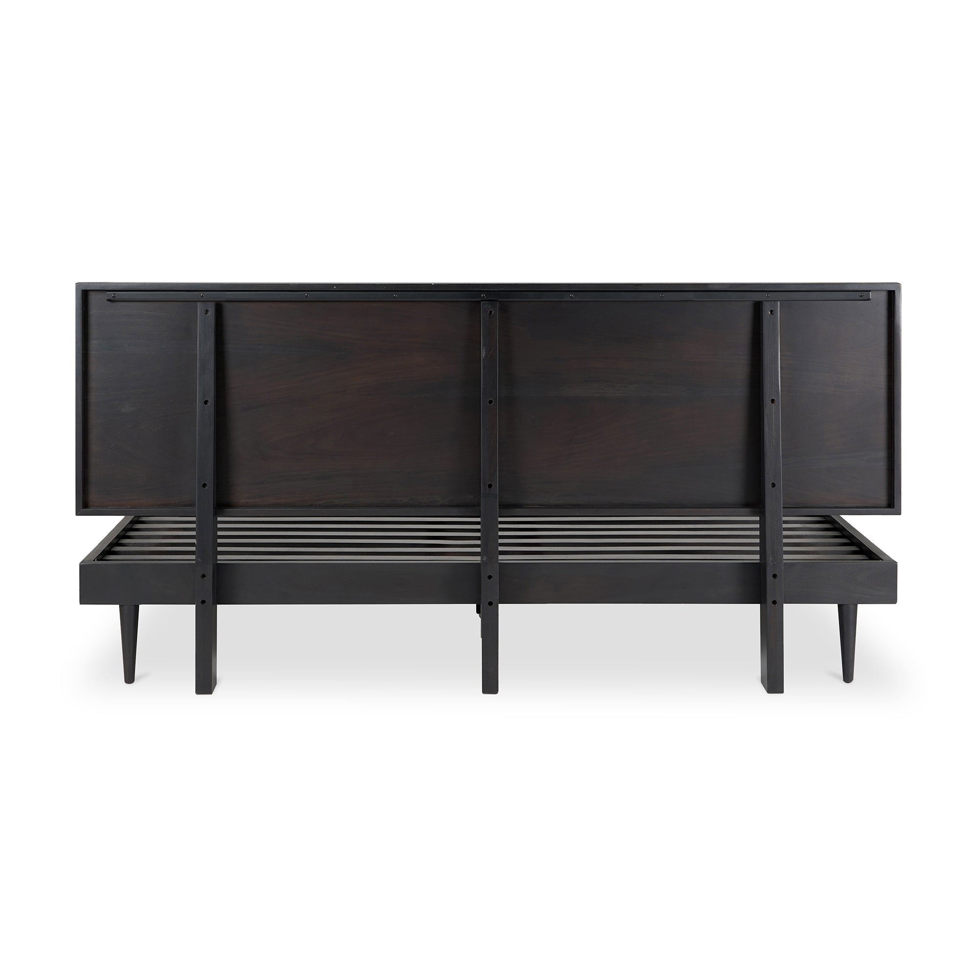 Pablo Queen Bed Black - Moes Home