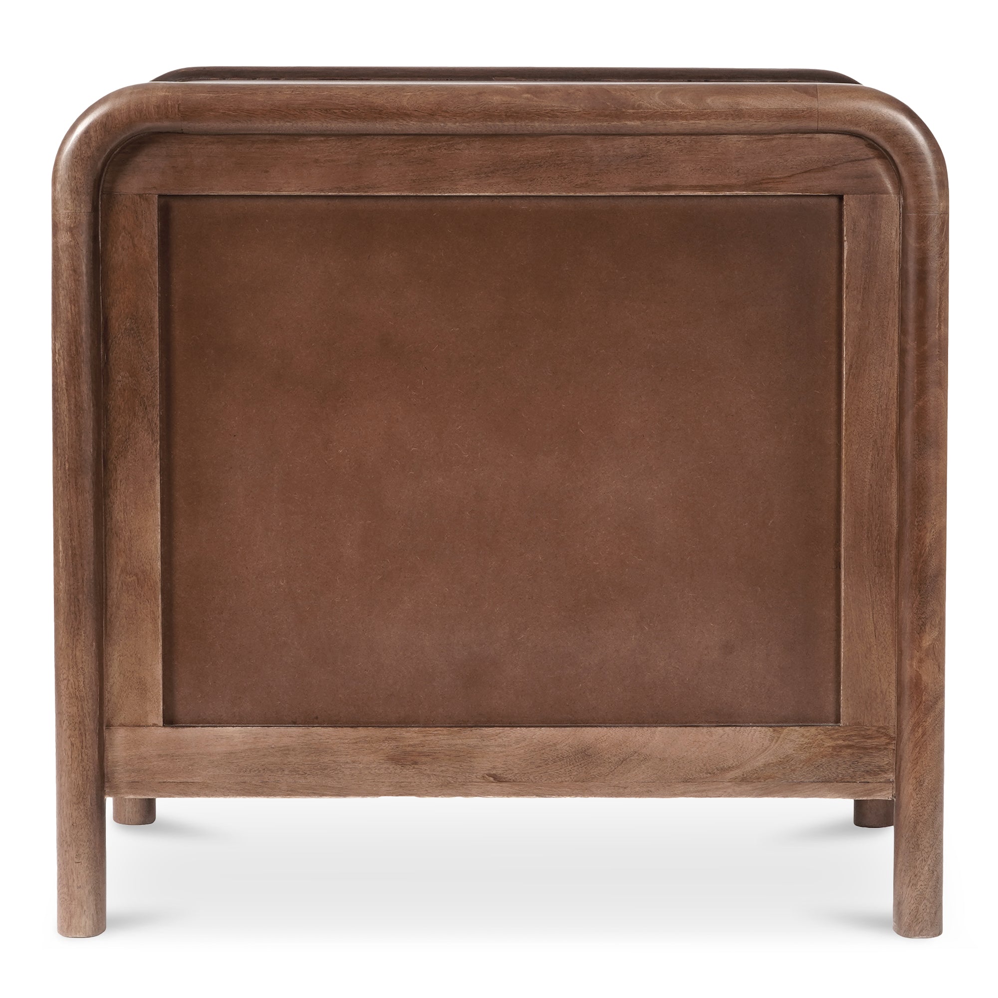 Rye 3 Drawer Nightstand Warm Brown - Moes Home