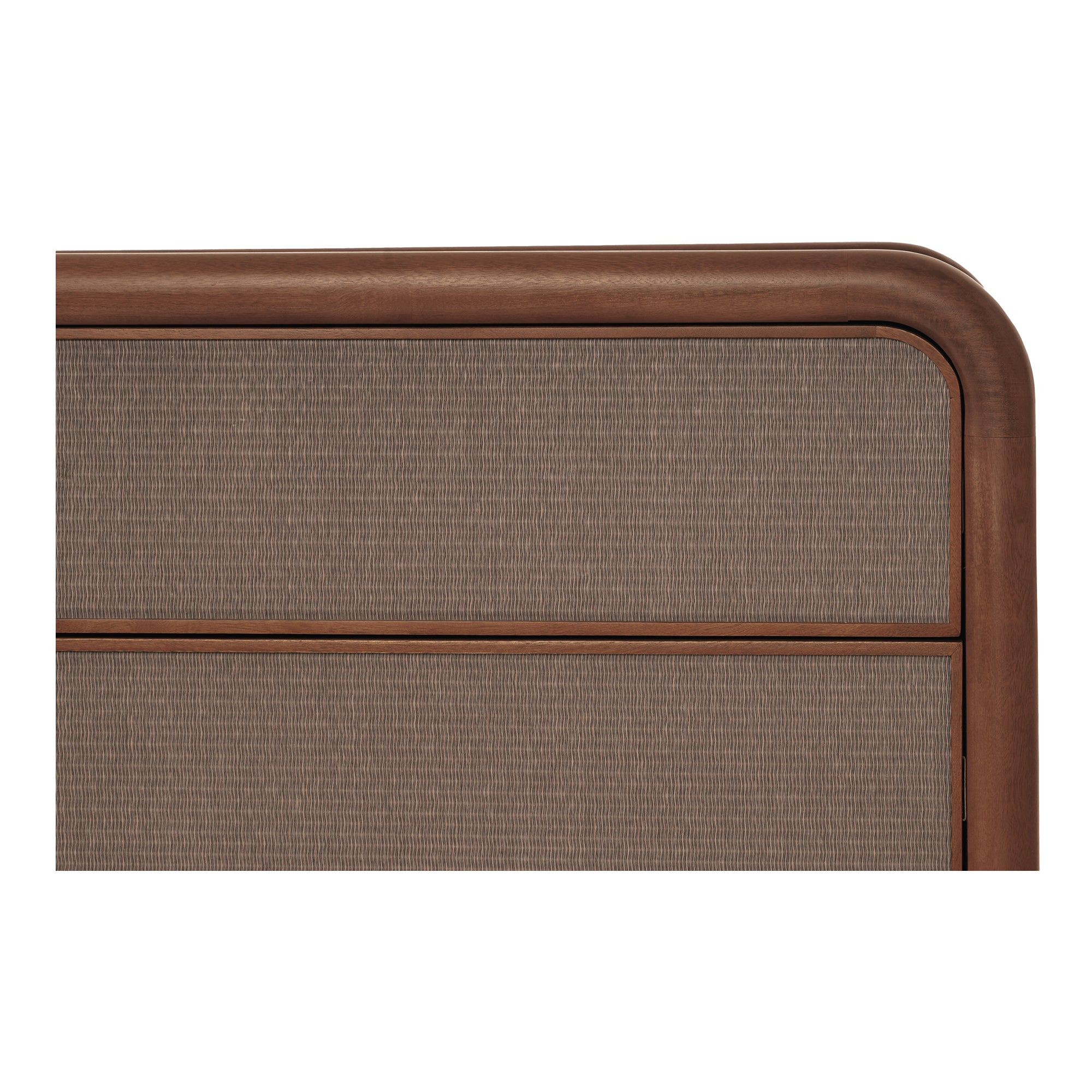 Rye 6 Drawer Dresser Warm Brown - Moes Home