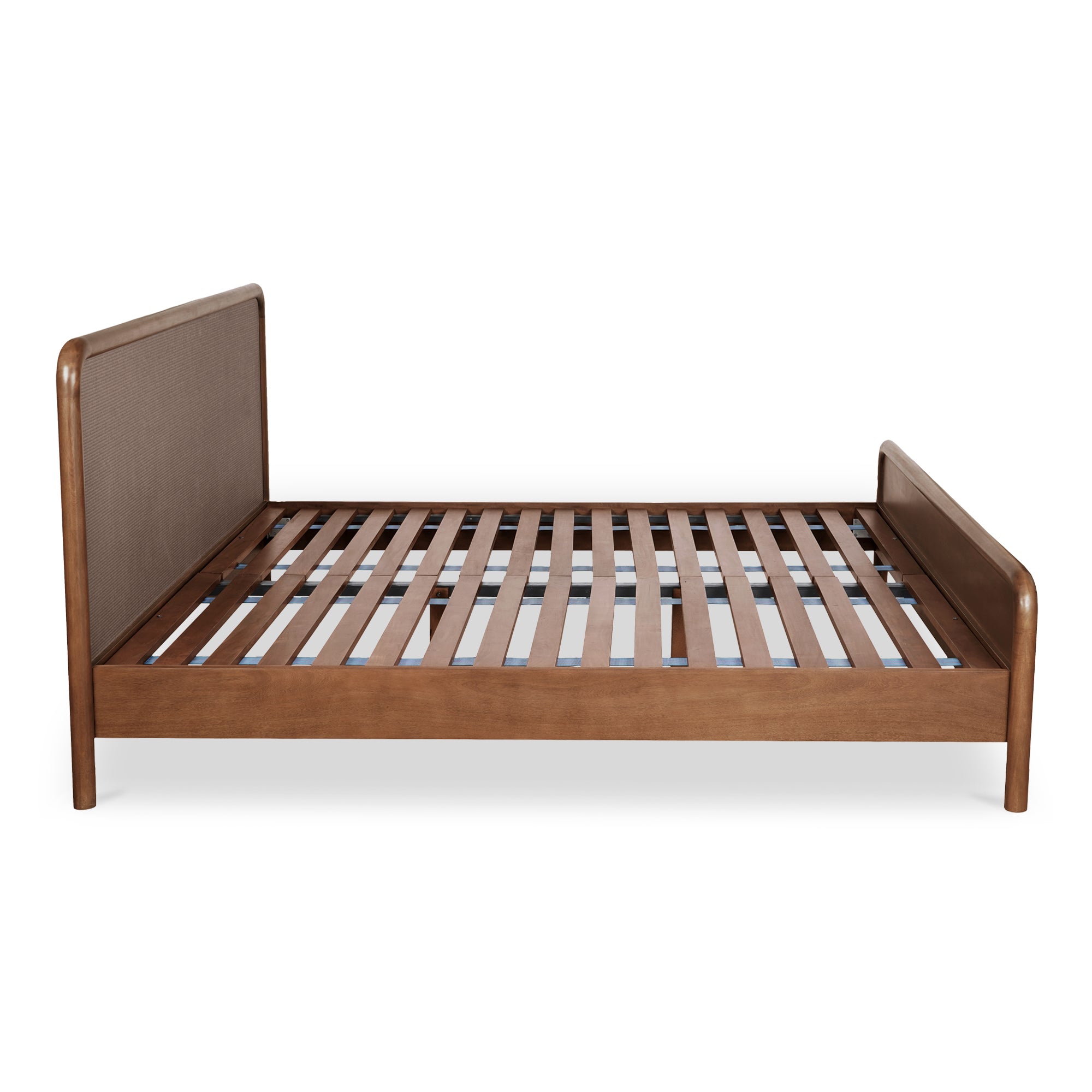 Rye Queen Bed Warm Brown - Moes Home