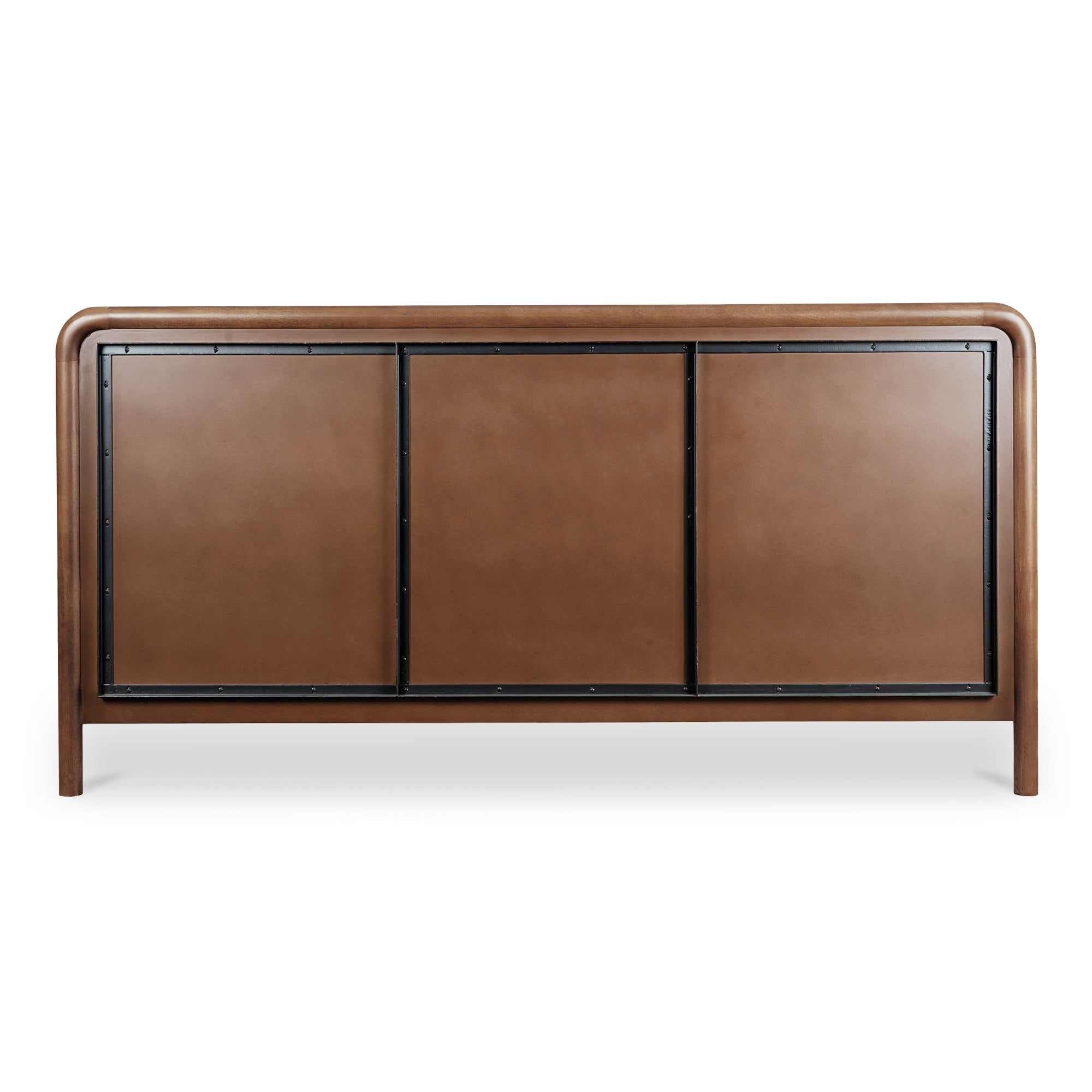 Rye Queen Bed Warm Brown - Moes Home