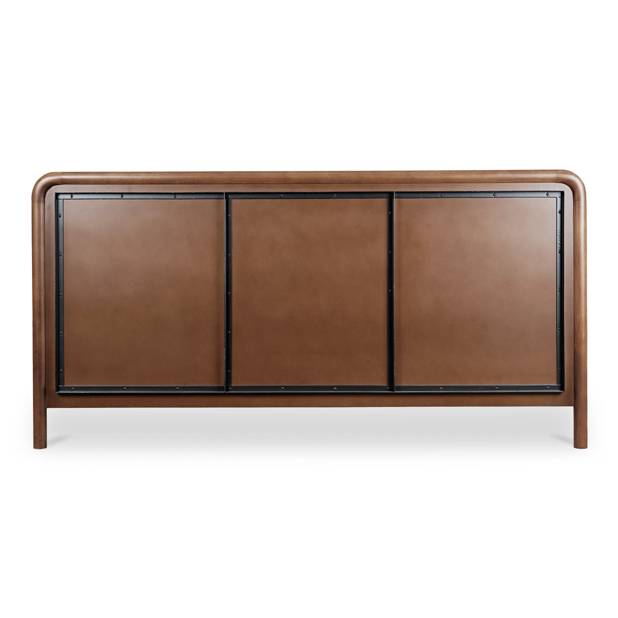 Rye King Bed Warm Brown - Moes Home