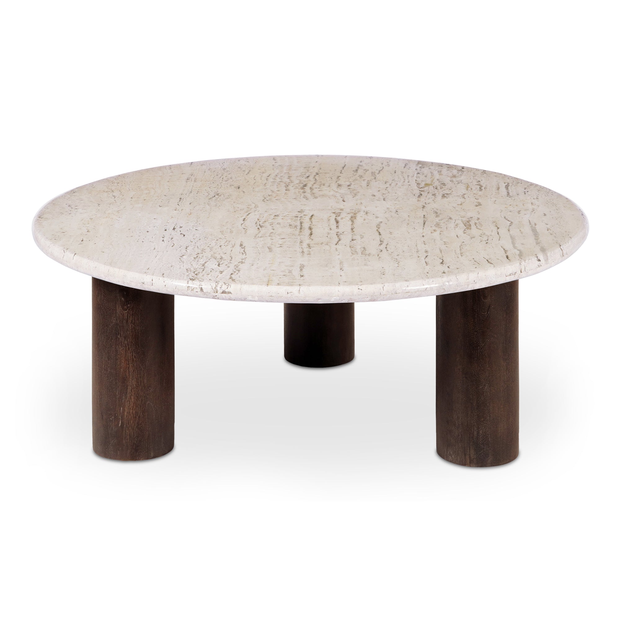 Landon Coffee Table Beige Travertine - Moes Home