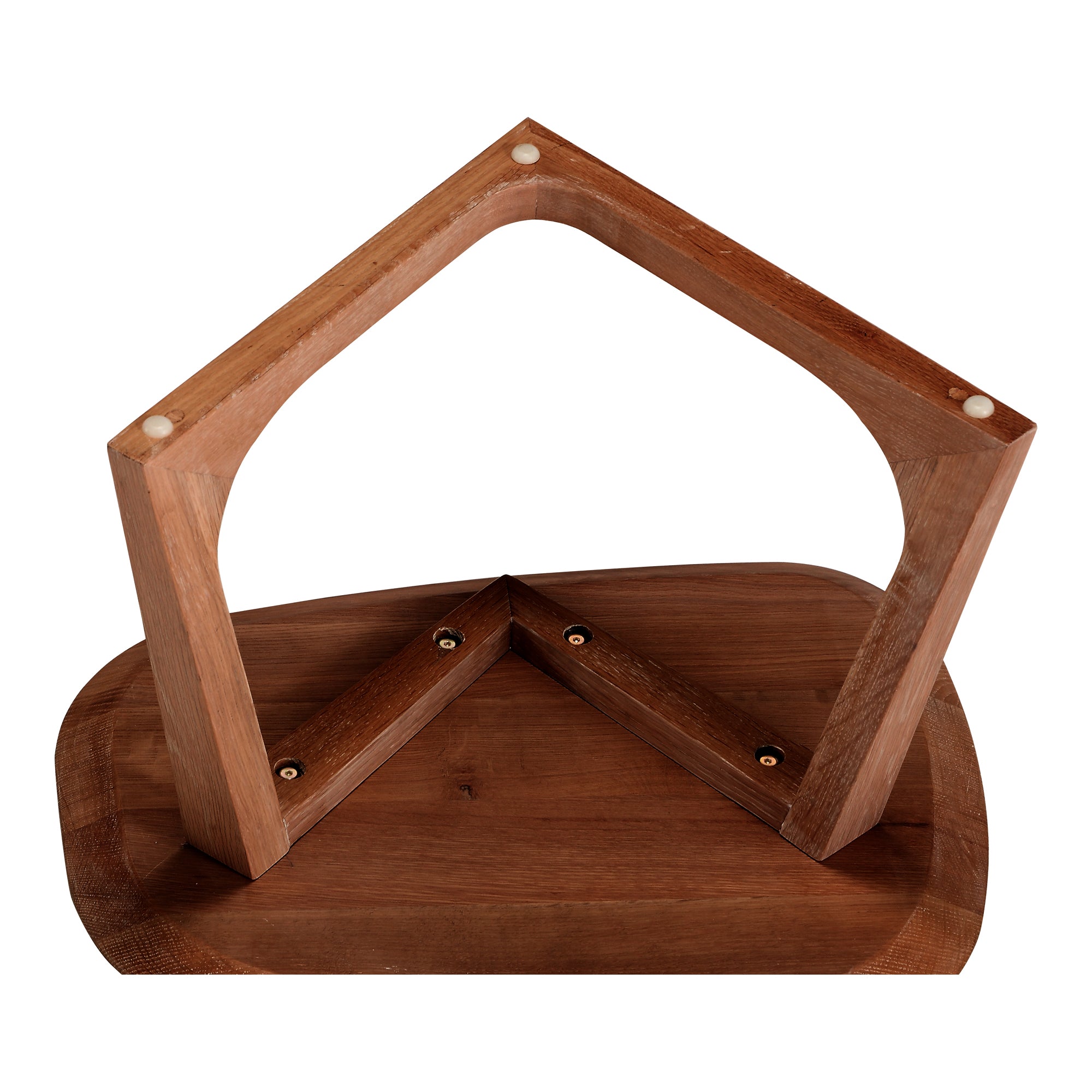 Godenza End Table Brown - Moes Home