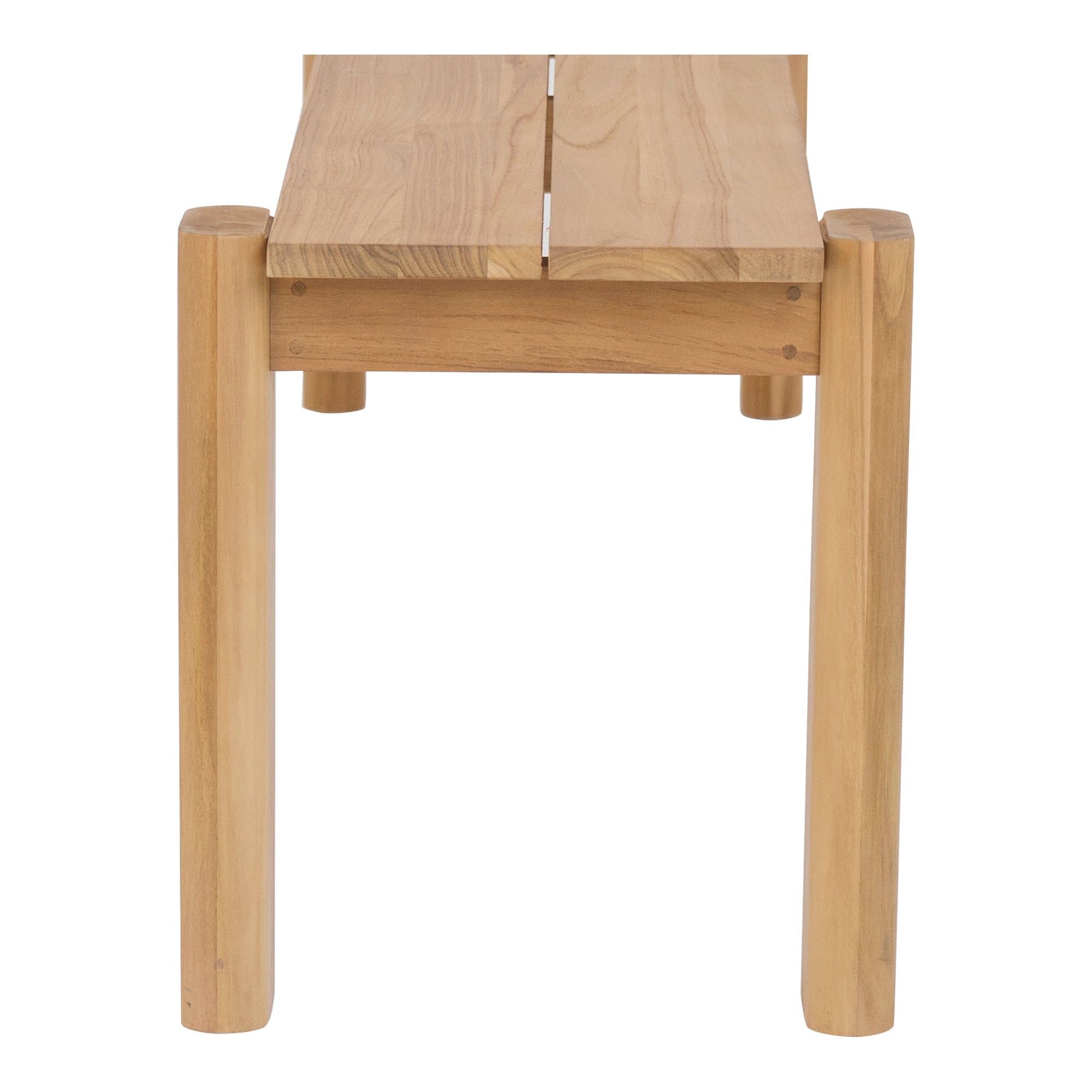 Tempo Outdoor Dining Bench Natural - Moes Home
