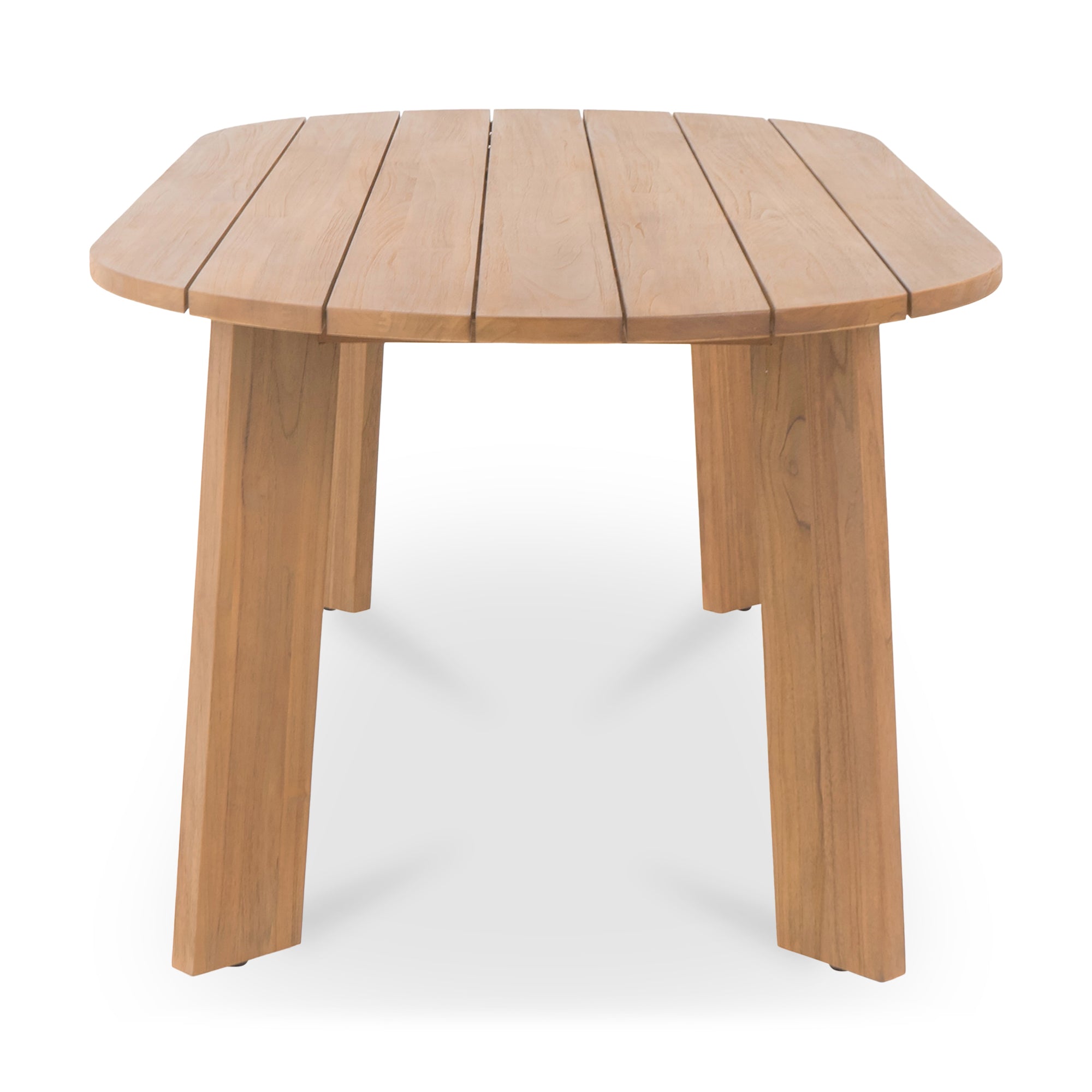 Delta Oval Outdoor Dining Table Black