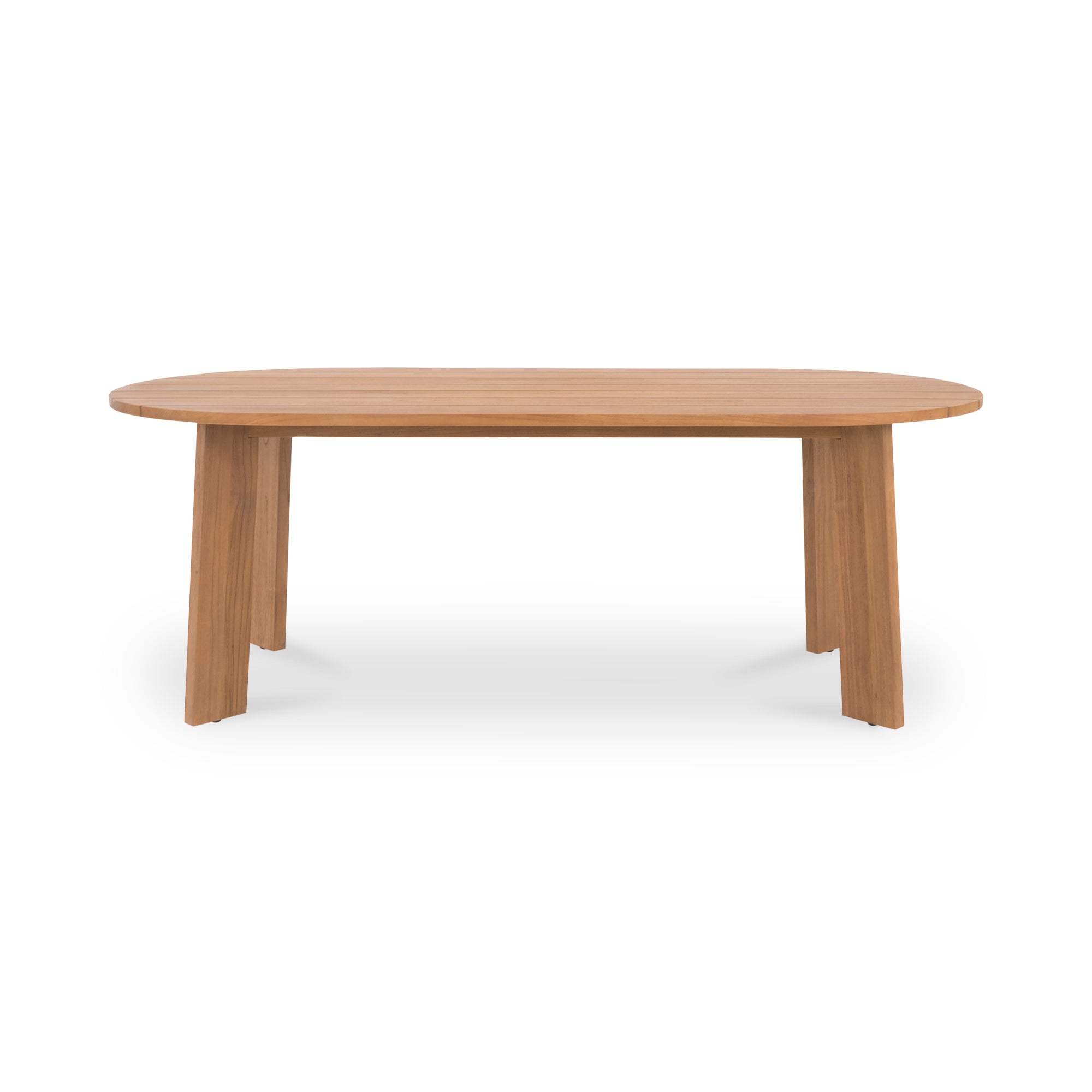 Delta Oval Outdoor Dining Table Black