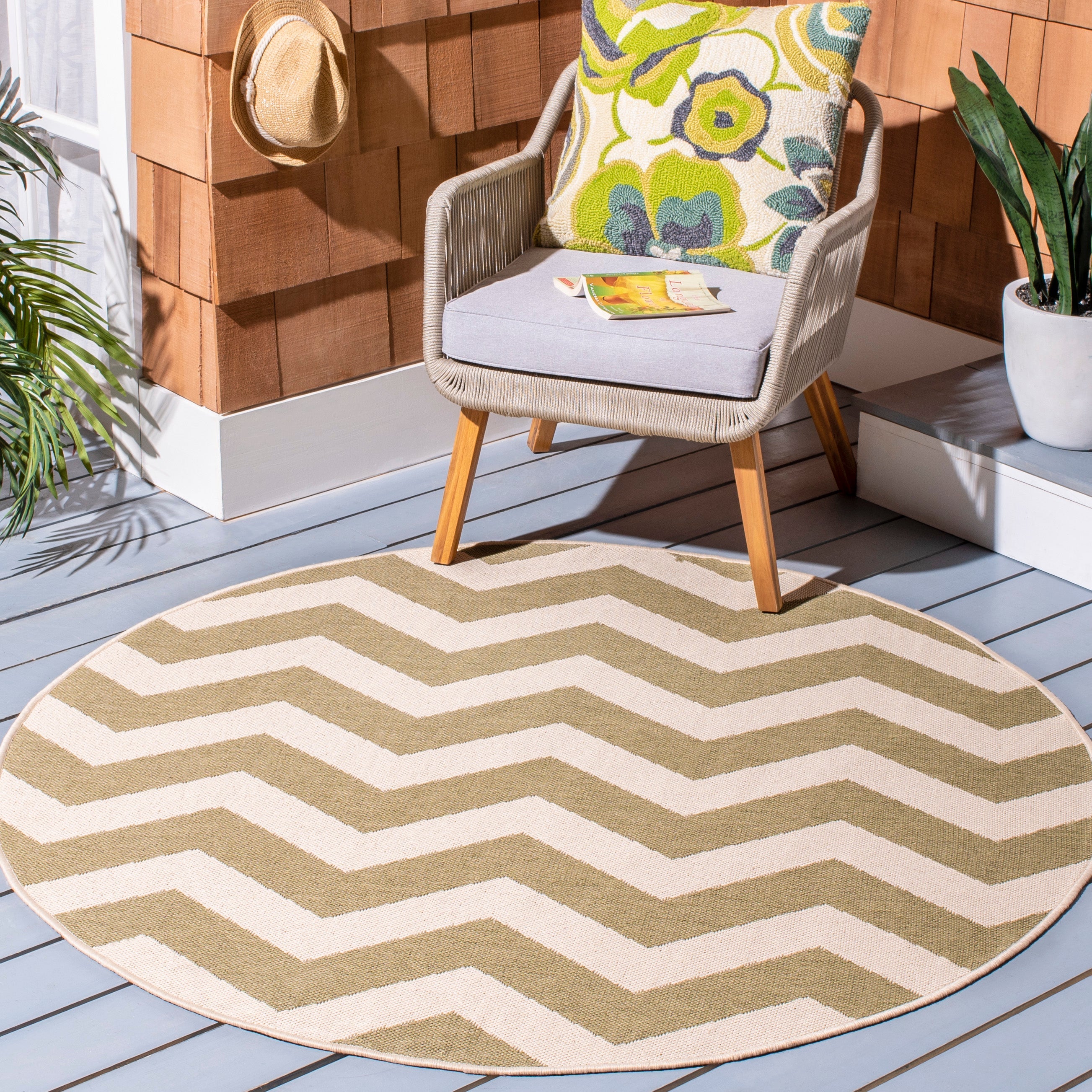 COURTYARD 6245-244 GREEN BEIGE