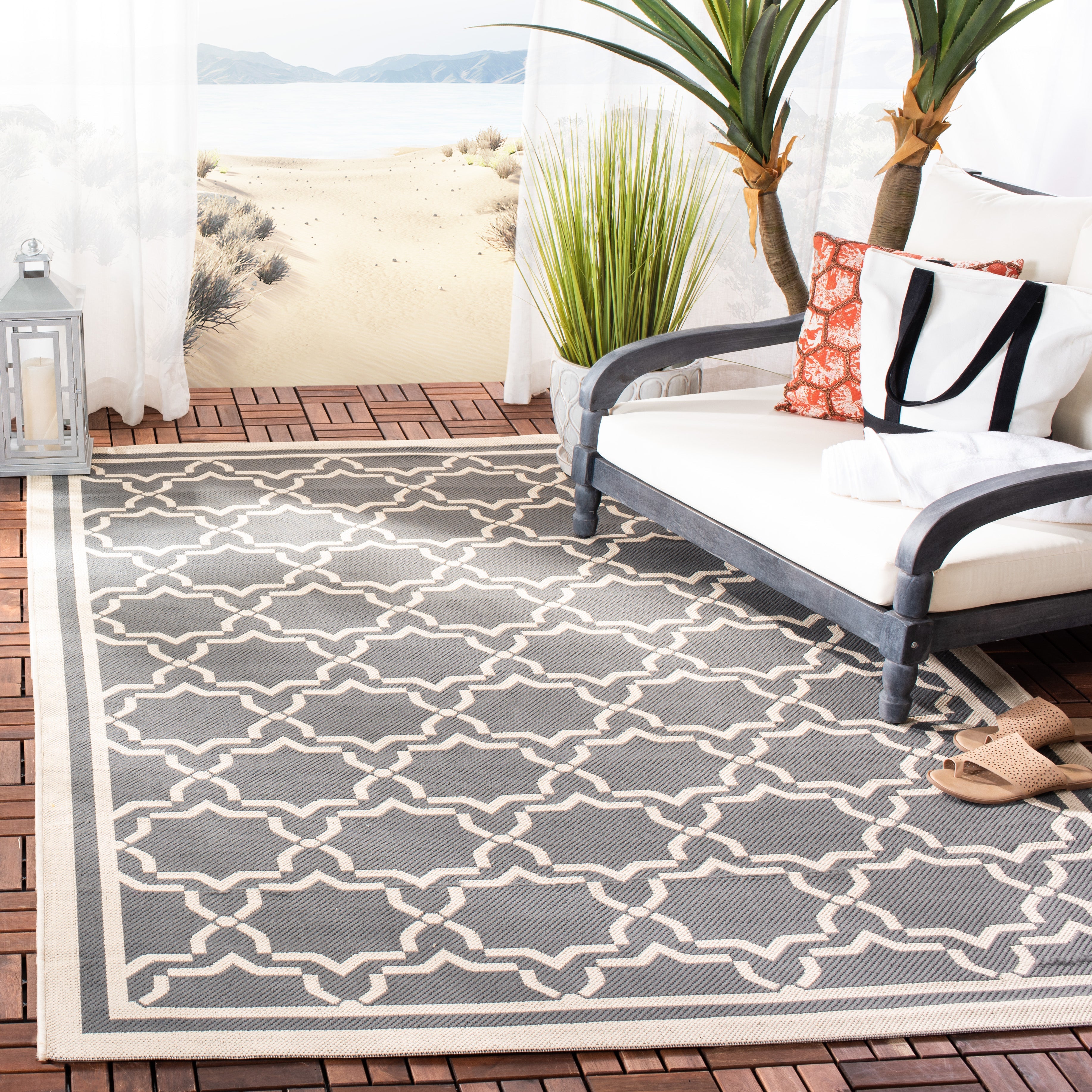 CY6916 COURTYARD GREEN BEIGE