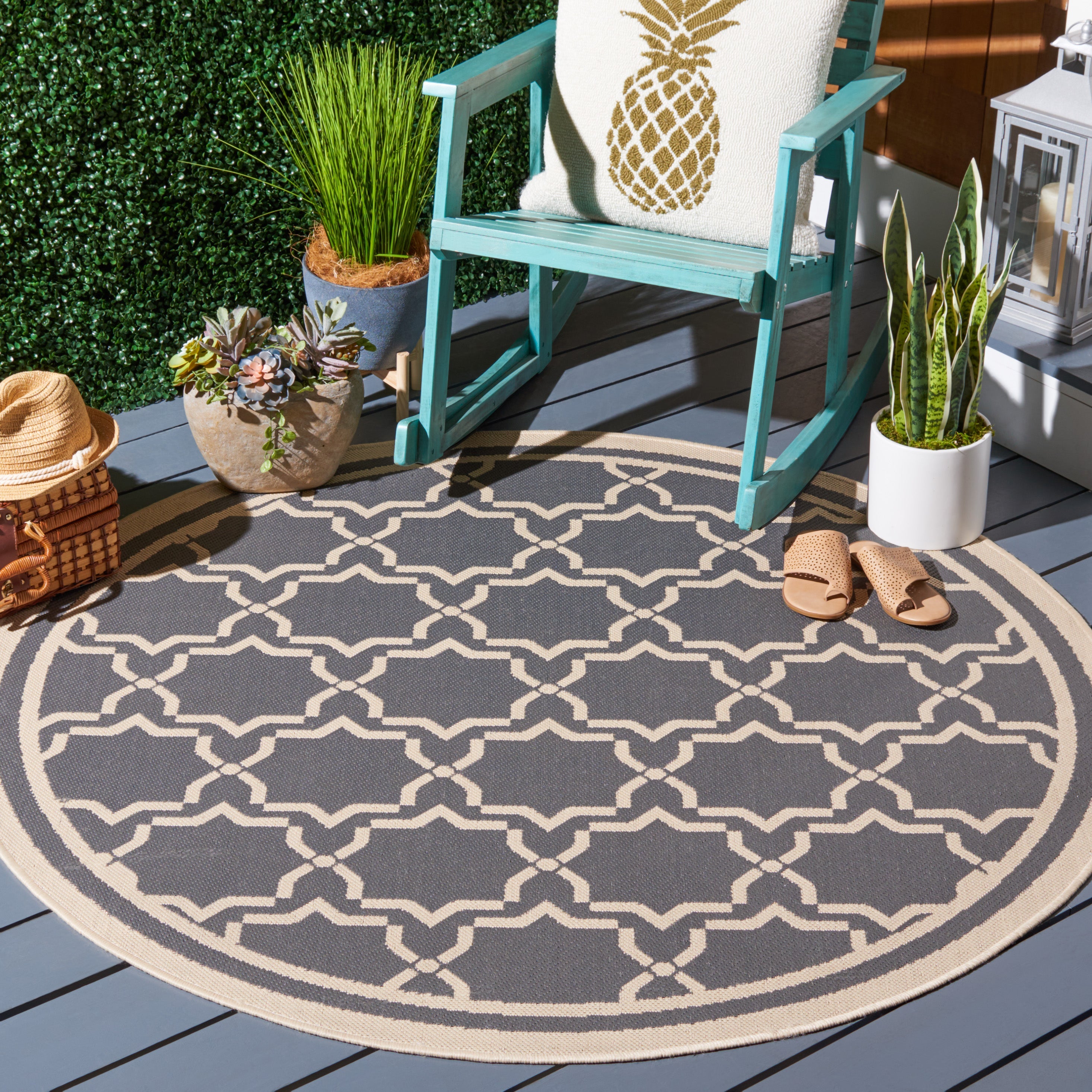 CY6916 COURTYARD GREEN BEIGE