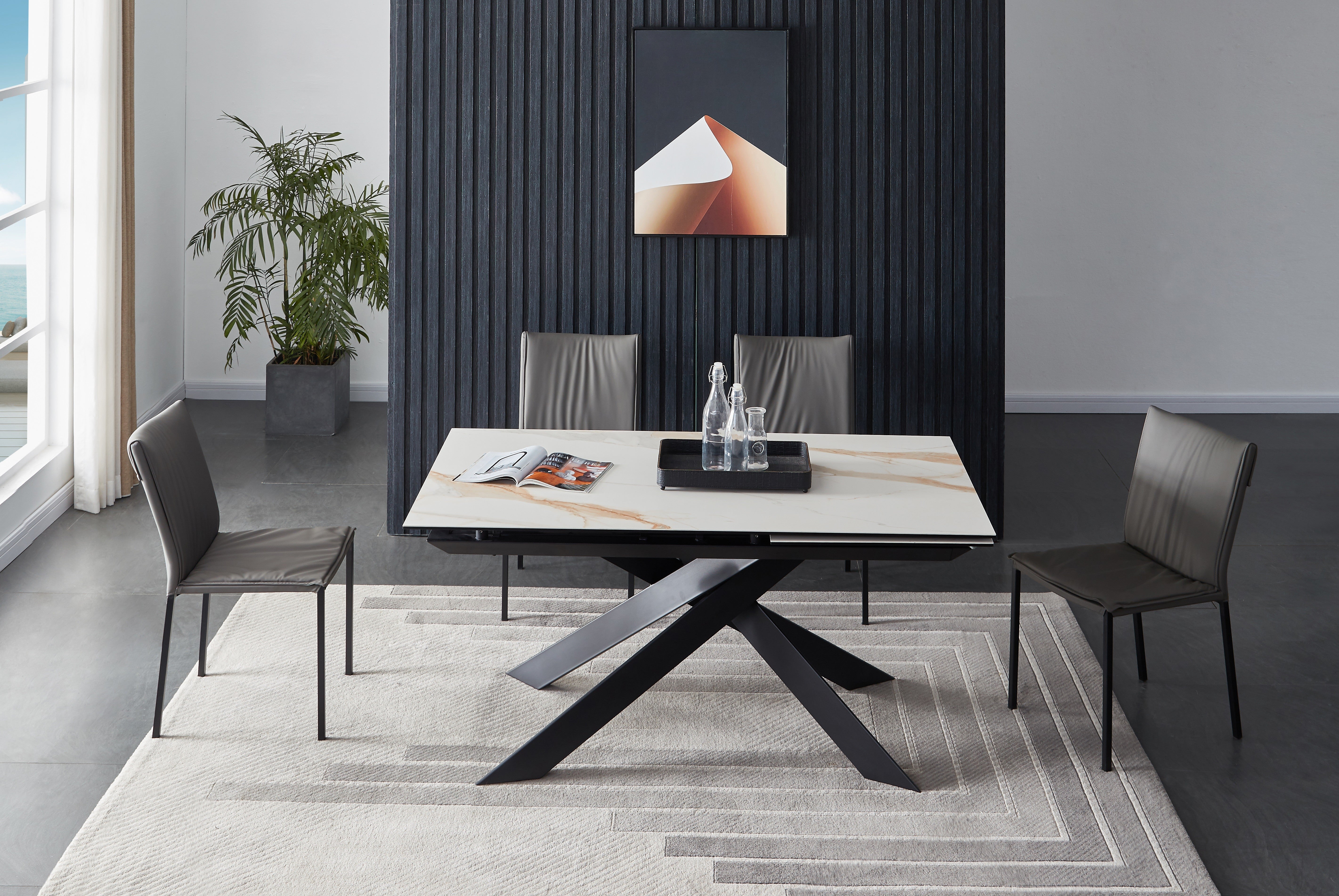 Calcutta Extension Dining Table J&M