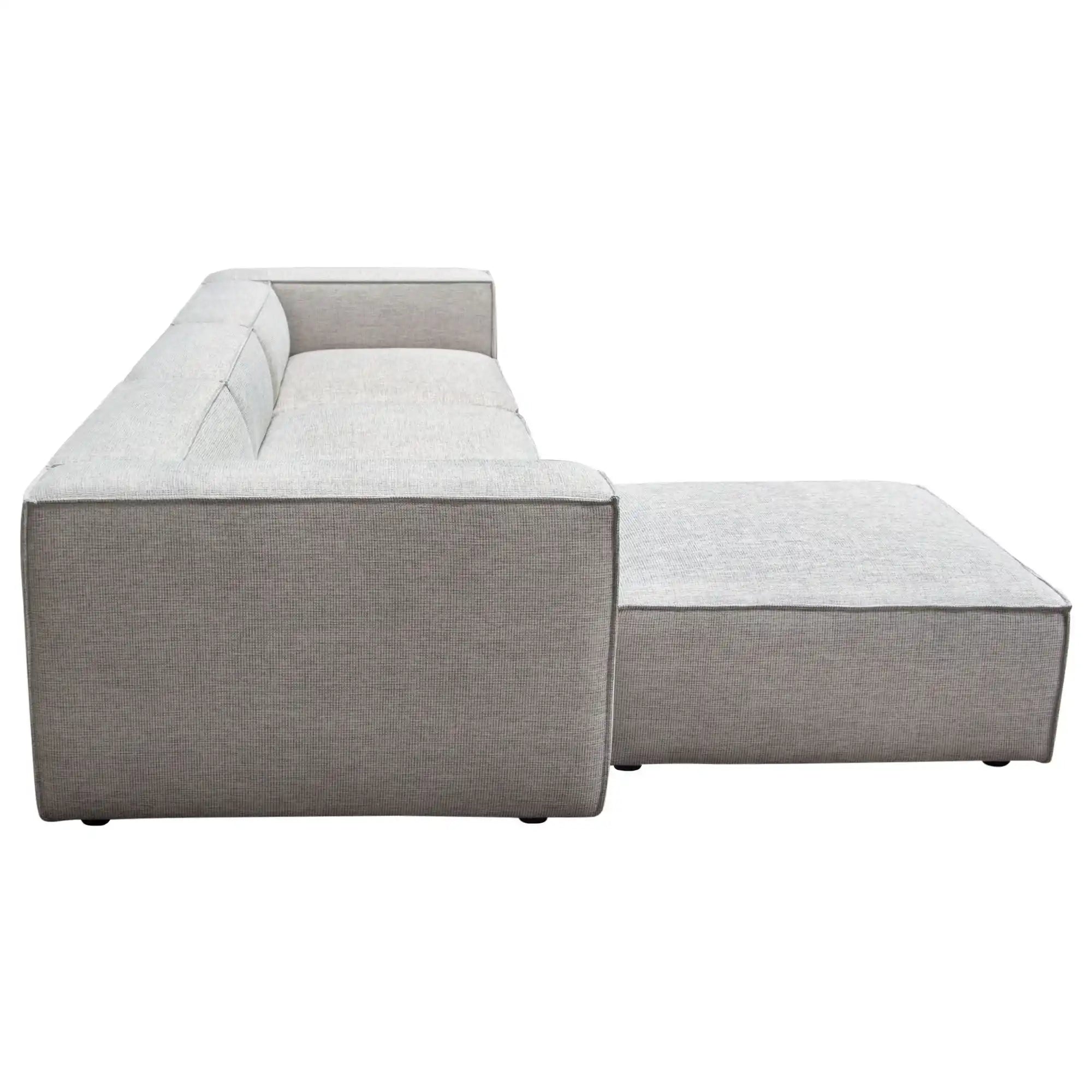 Vice Reversible 4 Piece Sectional – Barley Fabric - Best Buy Furniture