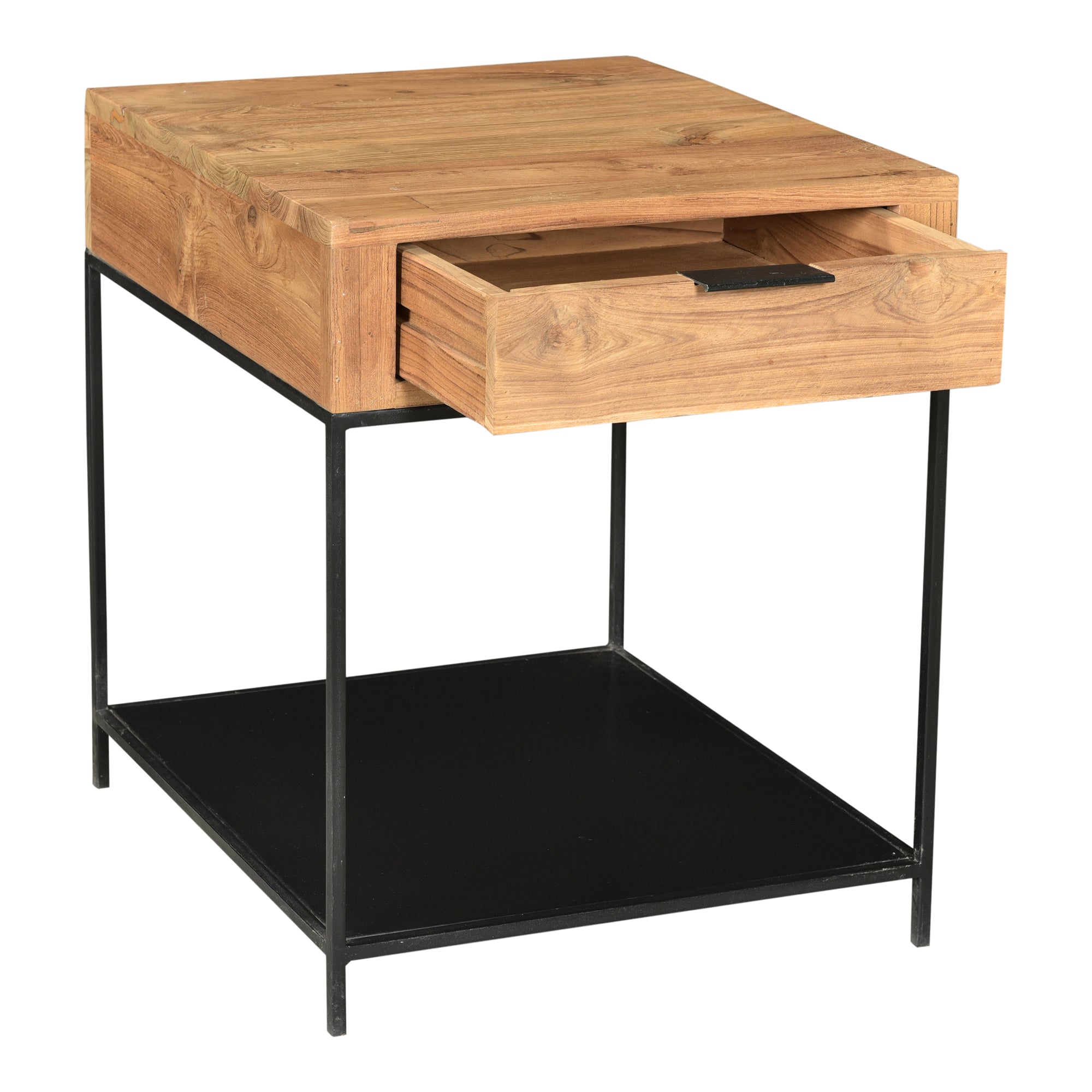 Joliet Side Table Natural - Moes Home