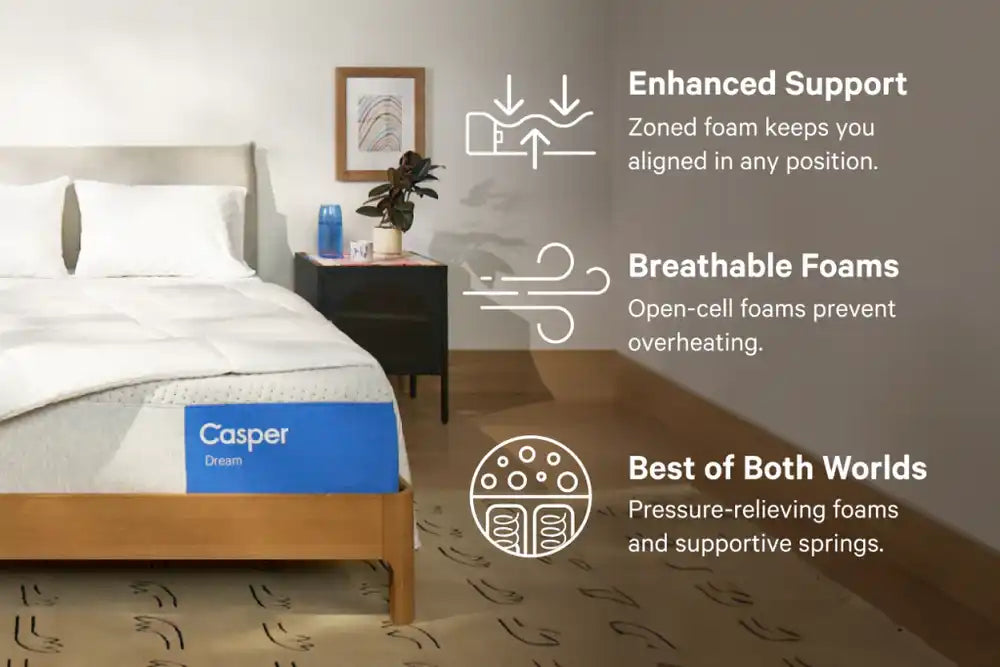 Casper Dream Hybrid Mattress - Best Buy Furniture