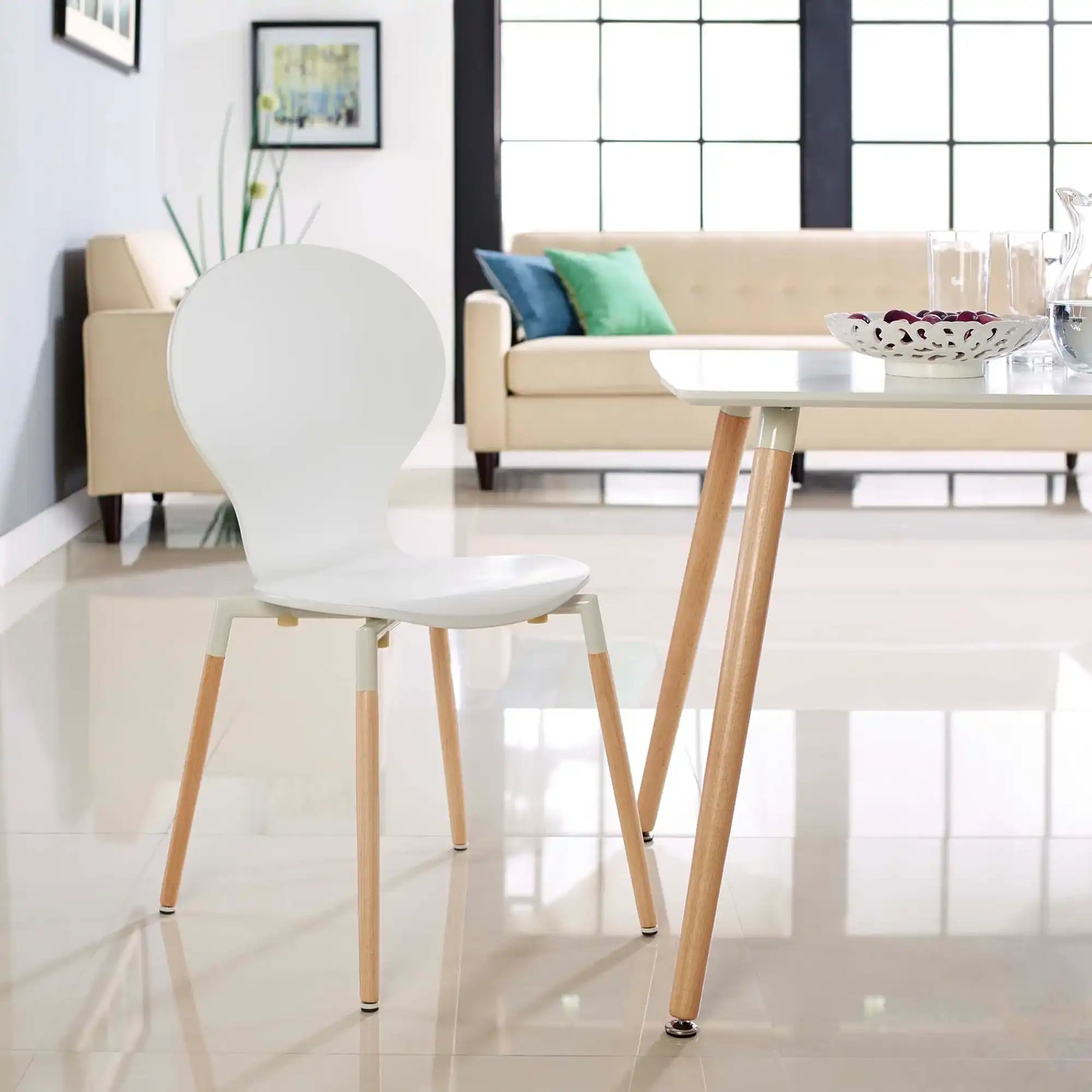 Path Dining Wood Side Chair by Modway - Best Buy Furniture